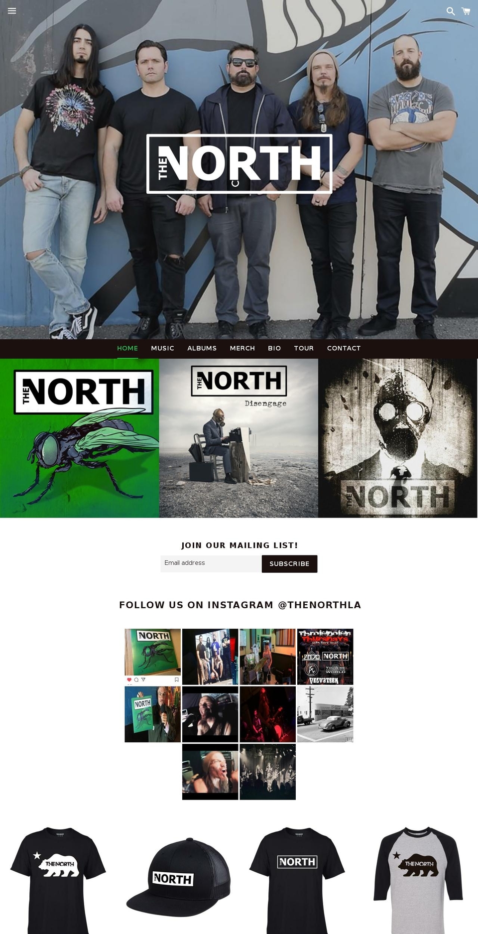 thenorthla.com shopify website screenshot