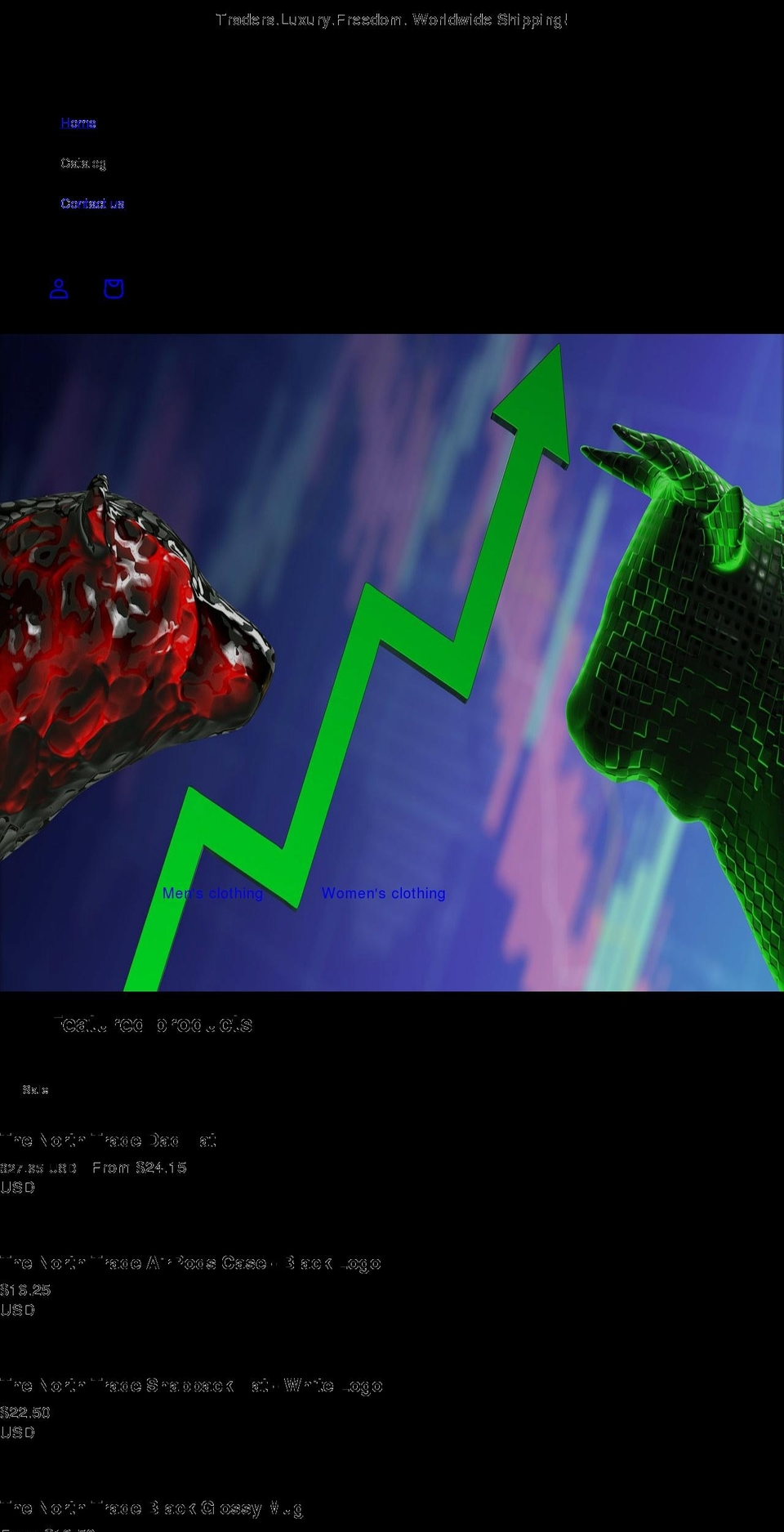 thenorthtrade.com shopify website screenshot