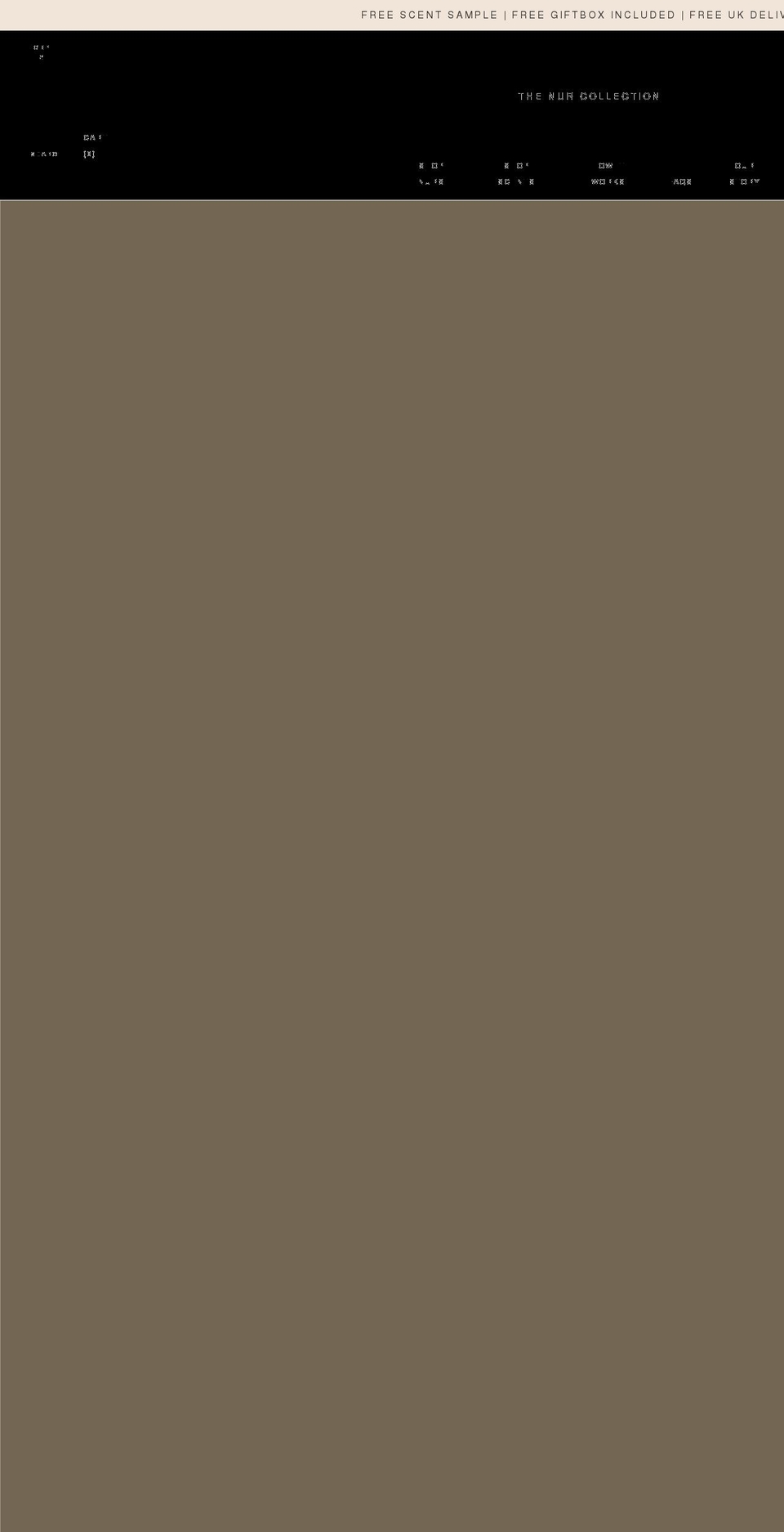 thenurcollection.com shopify website screenshot