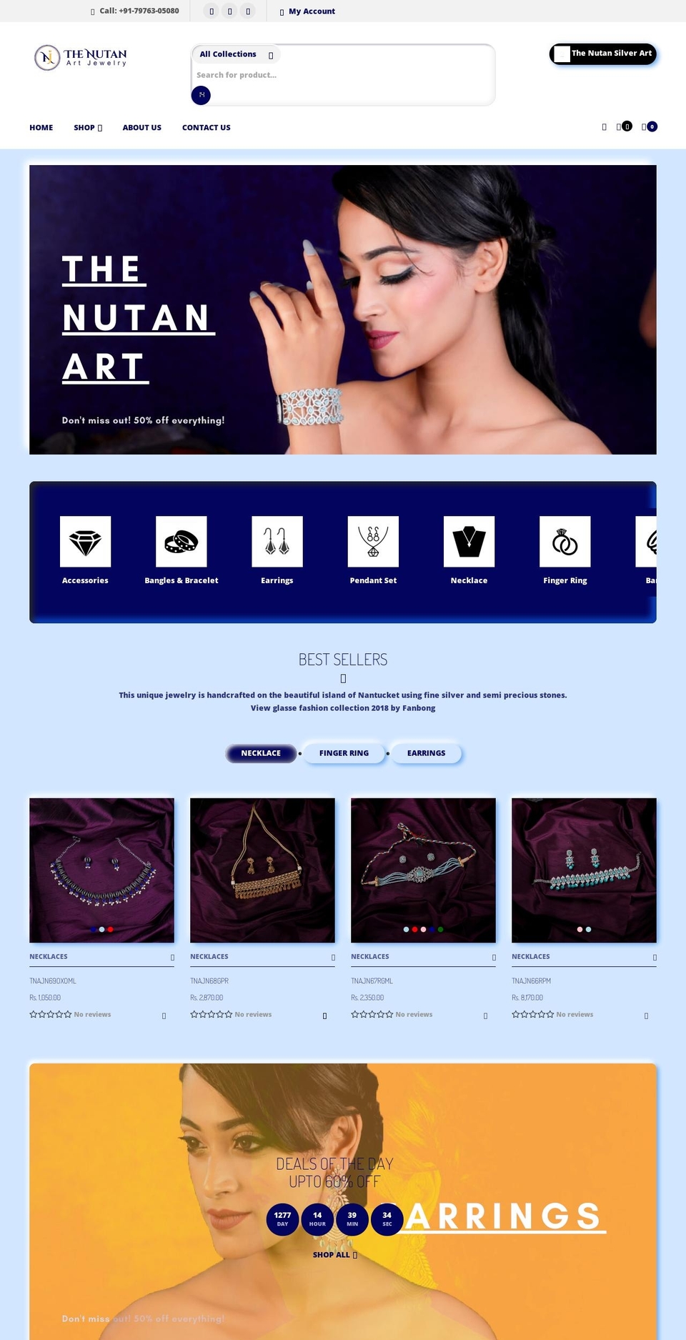 Bw store Shopify theme site example thenutanart.com