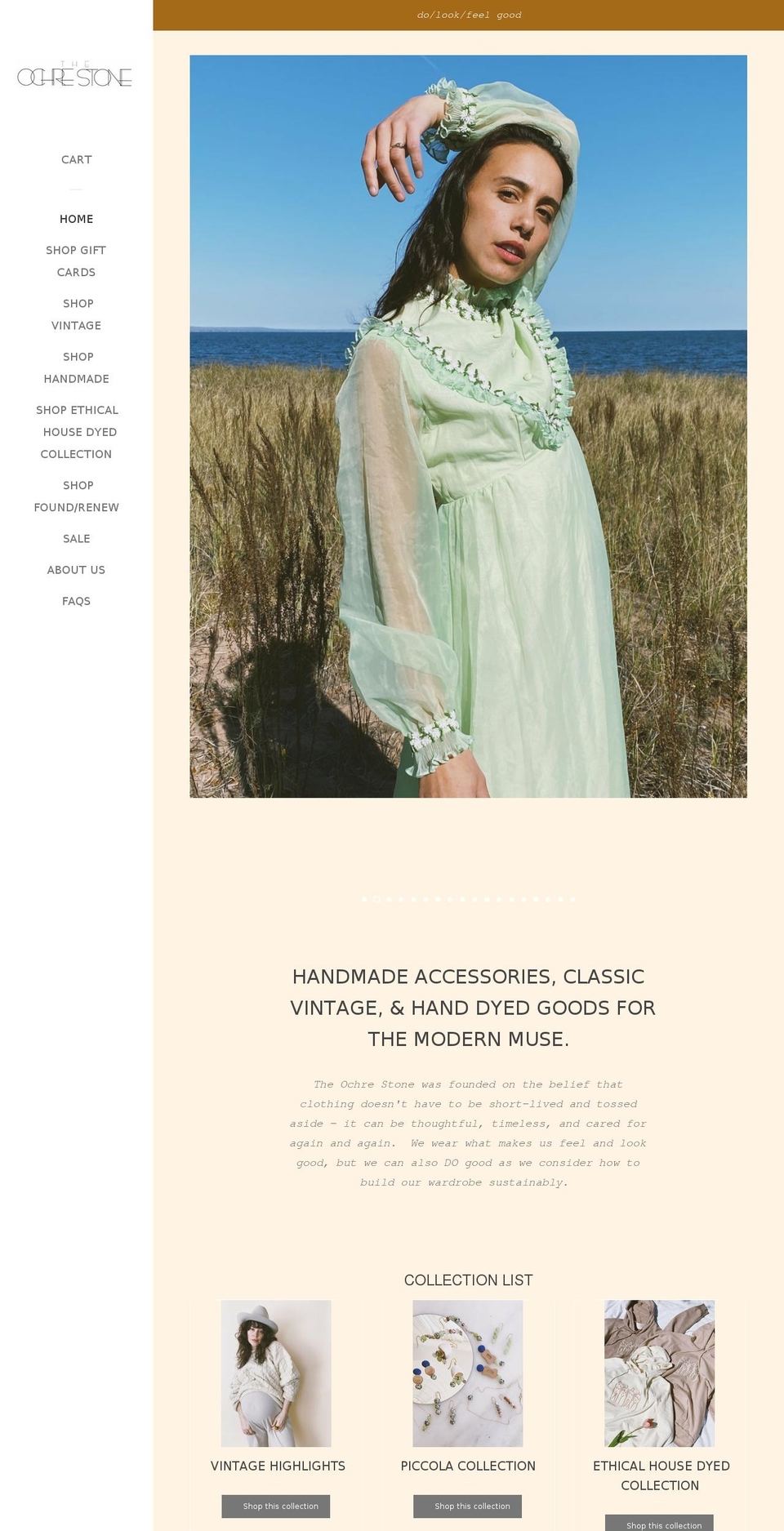 theochrestone.com shopify website screenshot