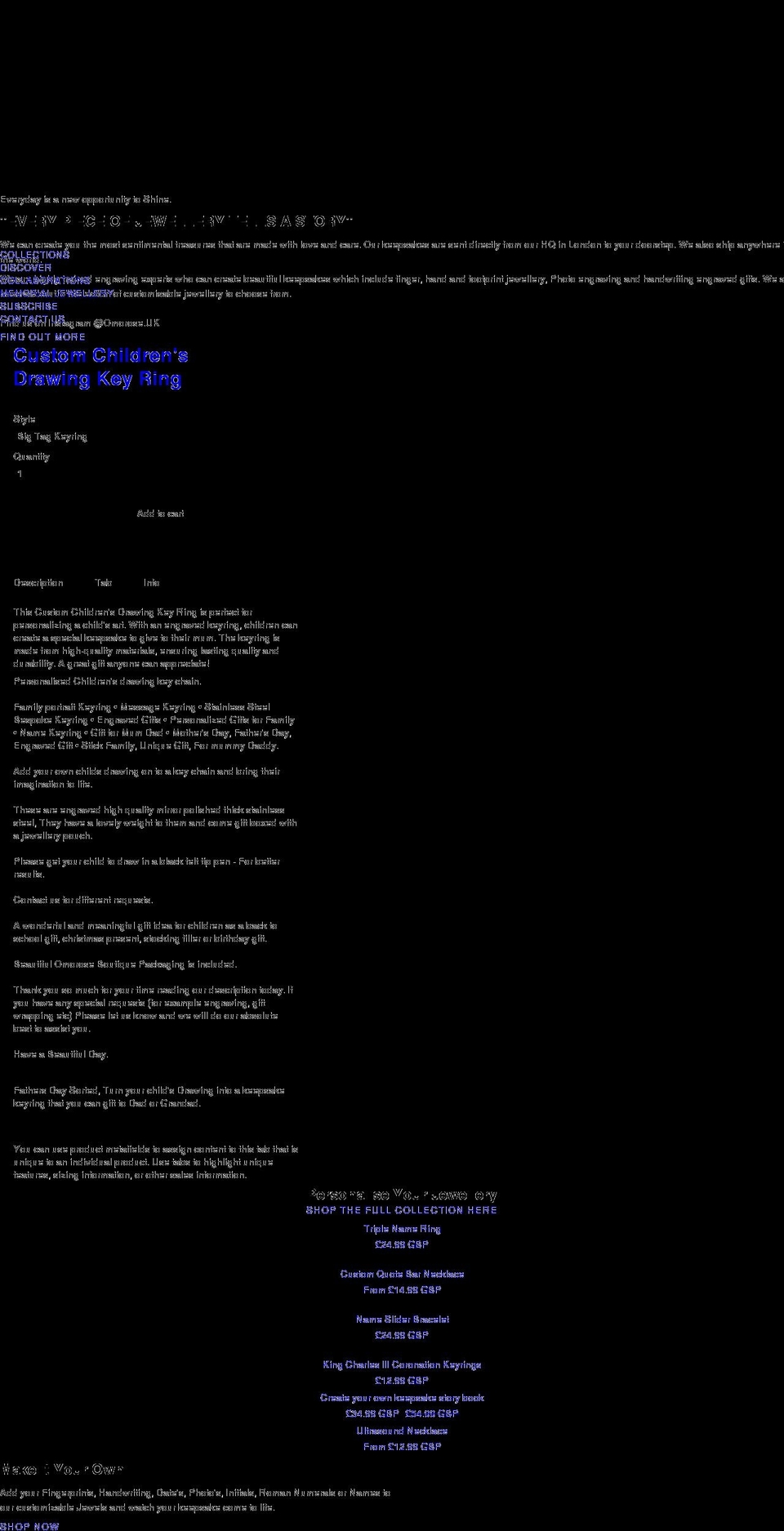 theomorose.com shopify website screenshot