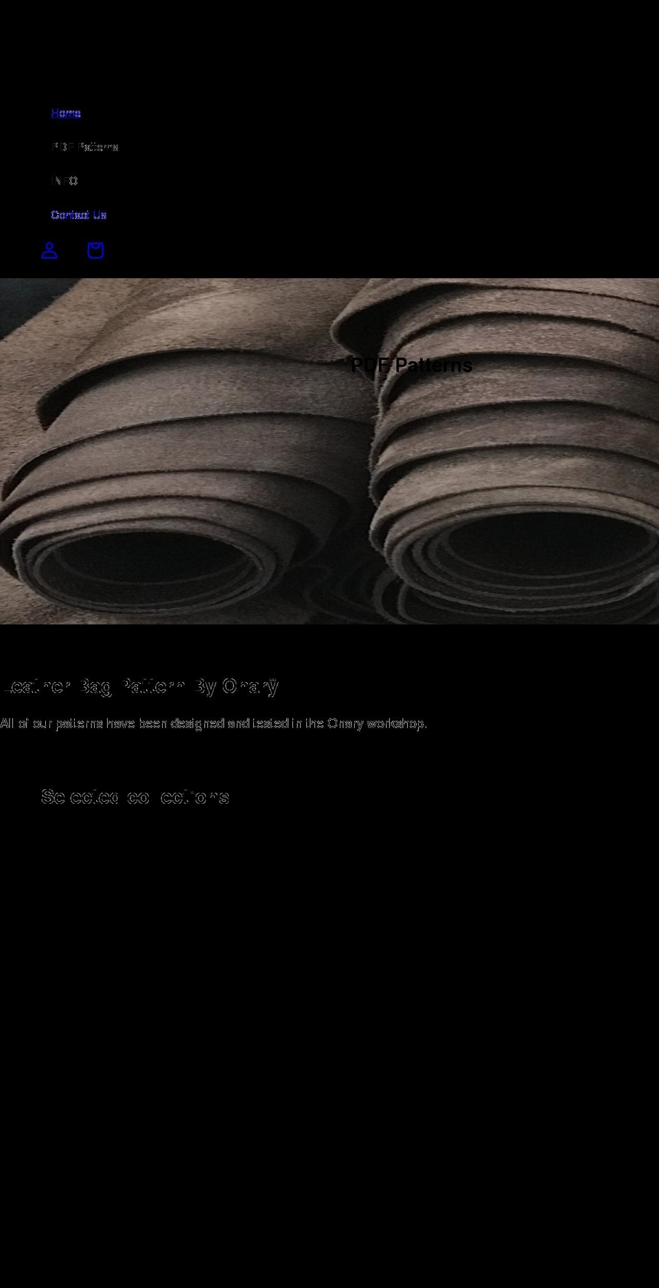 theonary.com shopify website screenshot