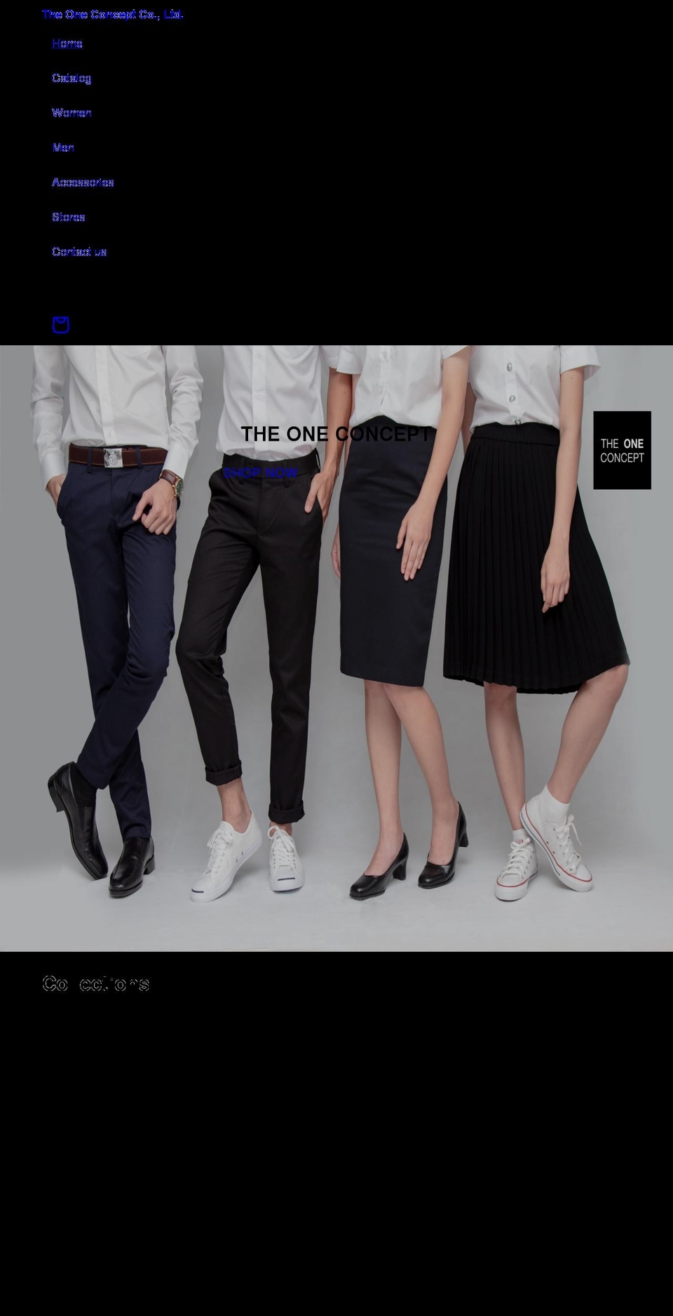 theoneconcept.shop shopify website screenshot