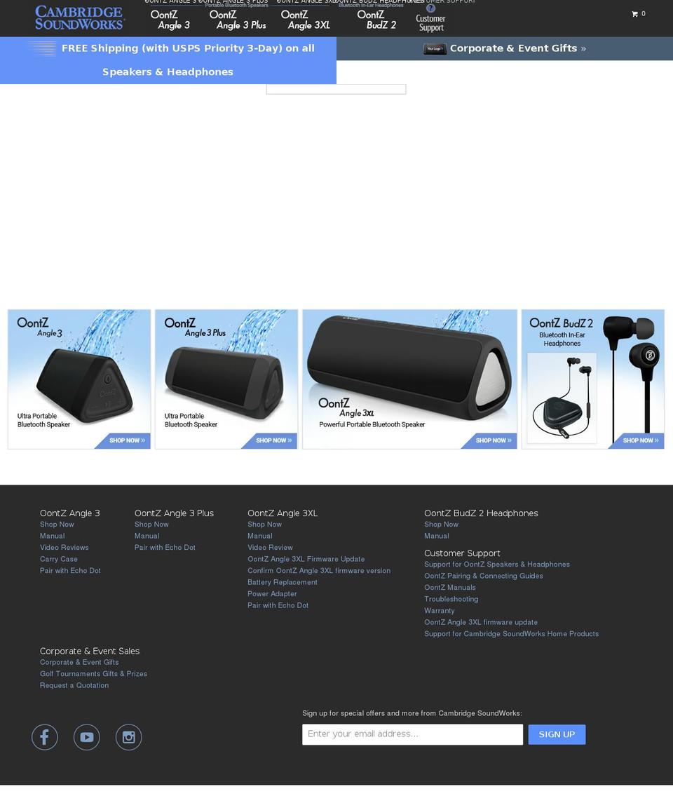 theoontz.com shopify website screenshot