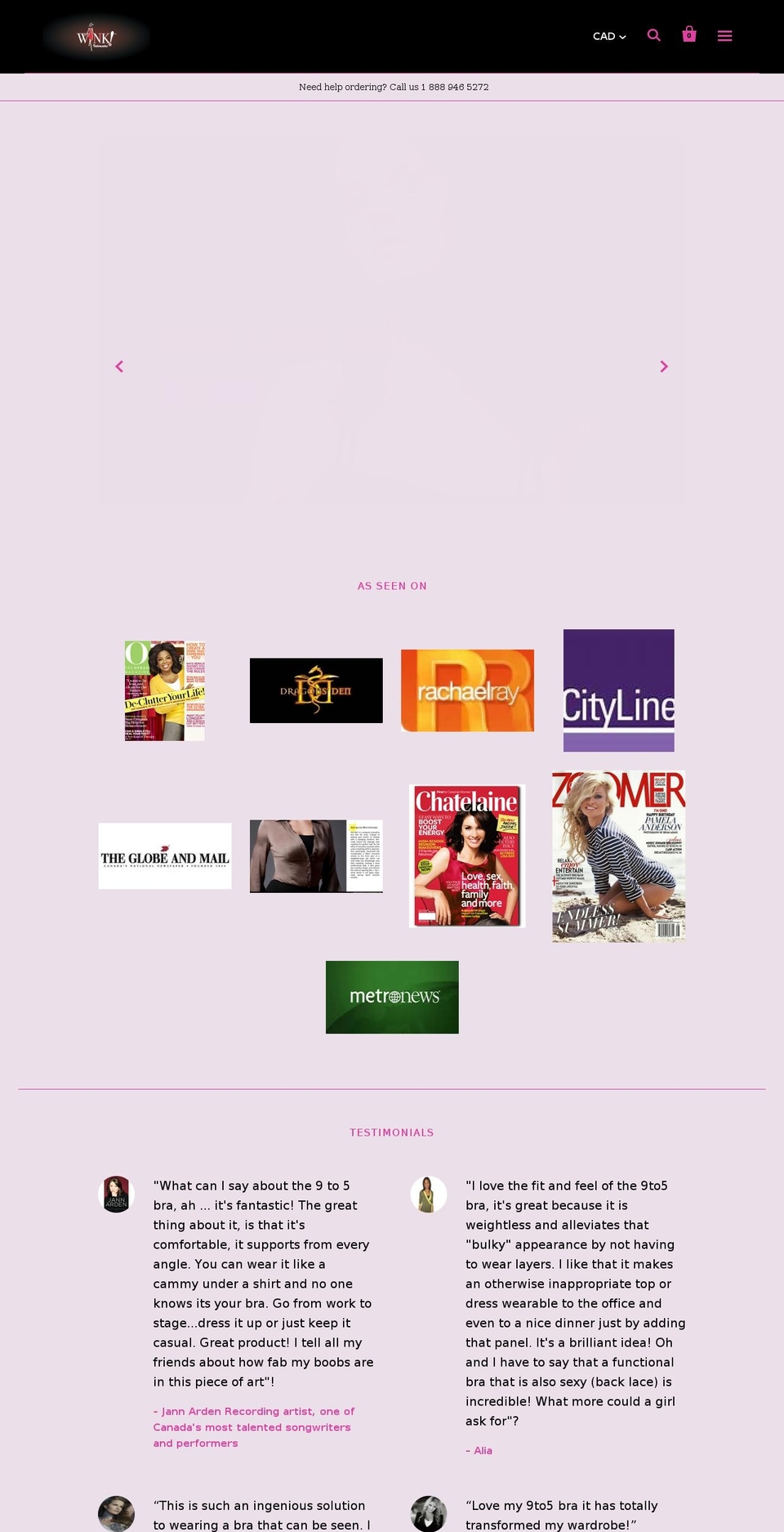 theoriginalcamibra.com shopify website screenshot