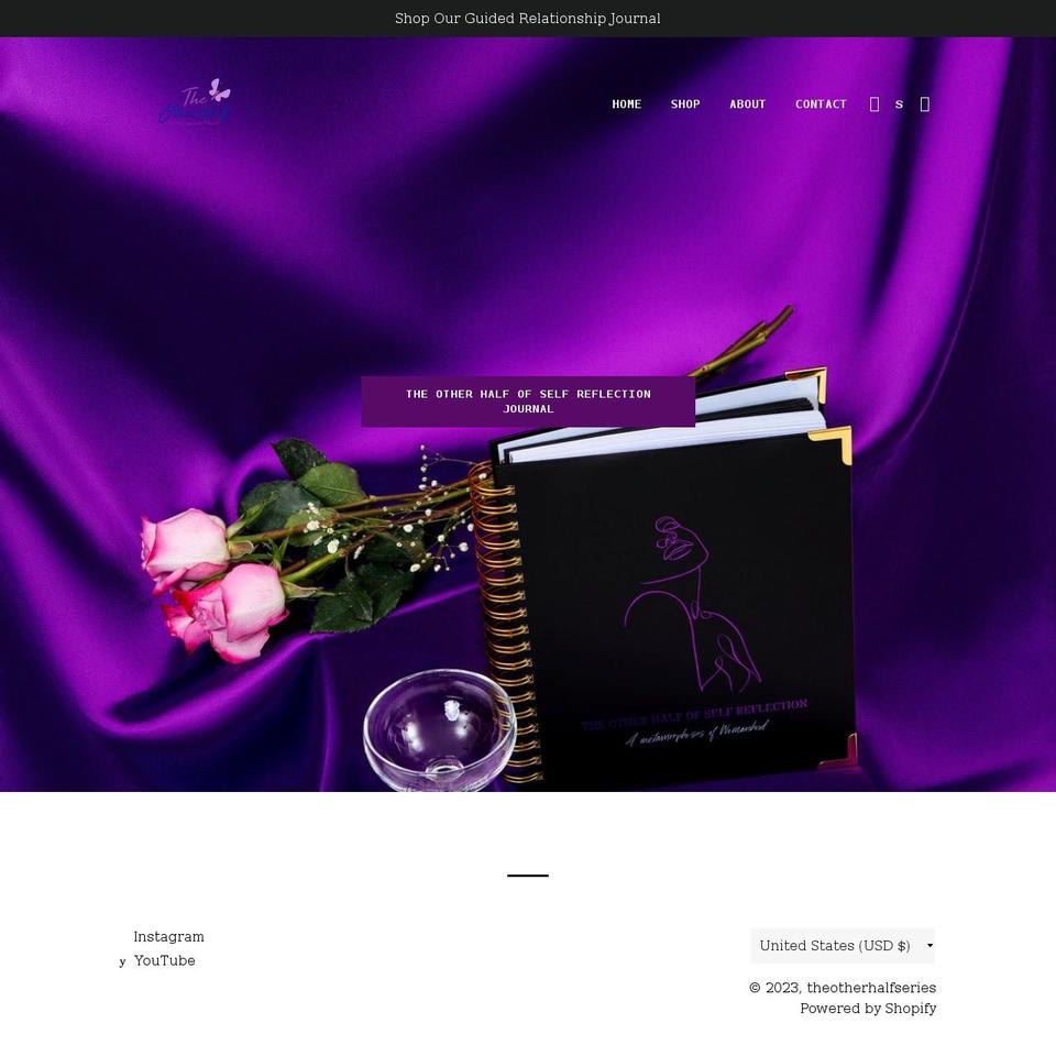 theotherhalfseries.com shopify website screenshot