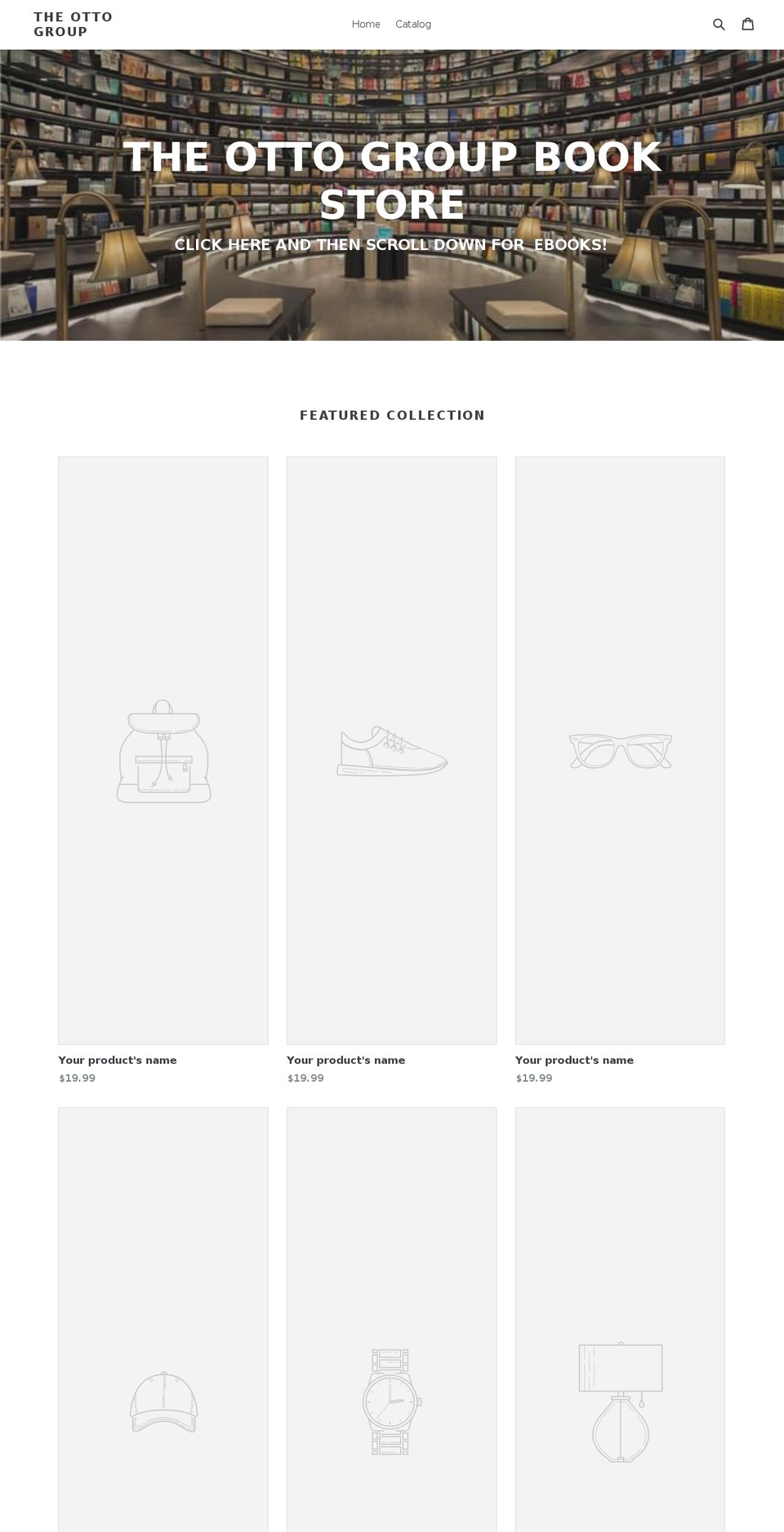 theottogroup.net shopify website screenshot