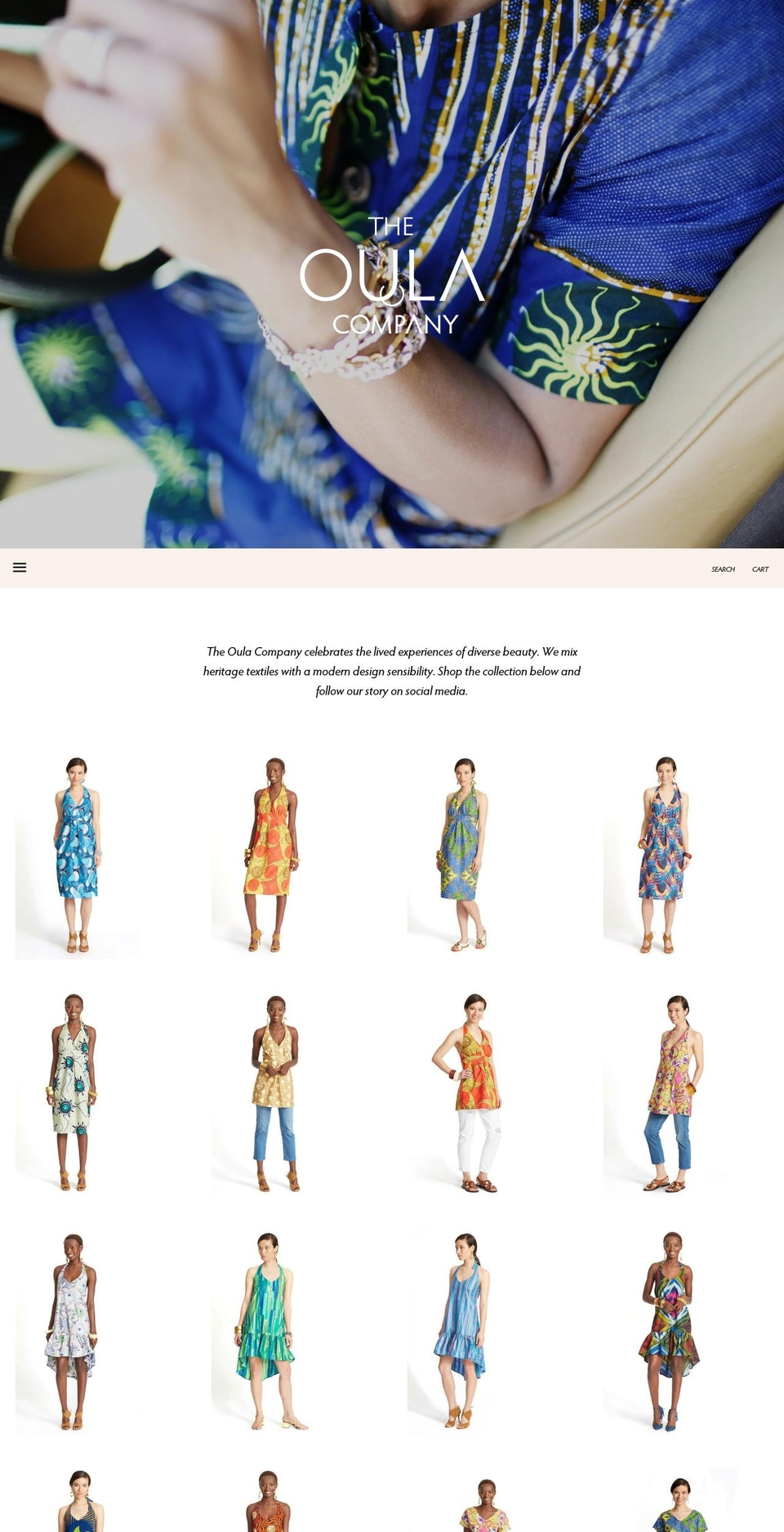 theoulacompany.com shopify website screenshot