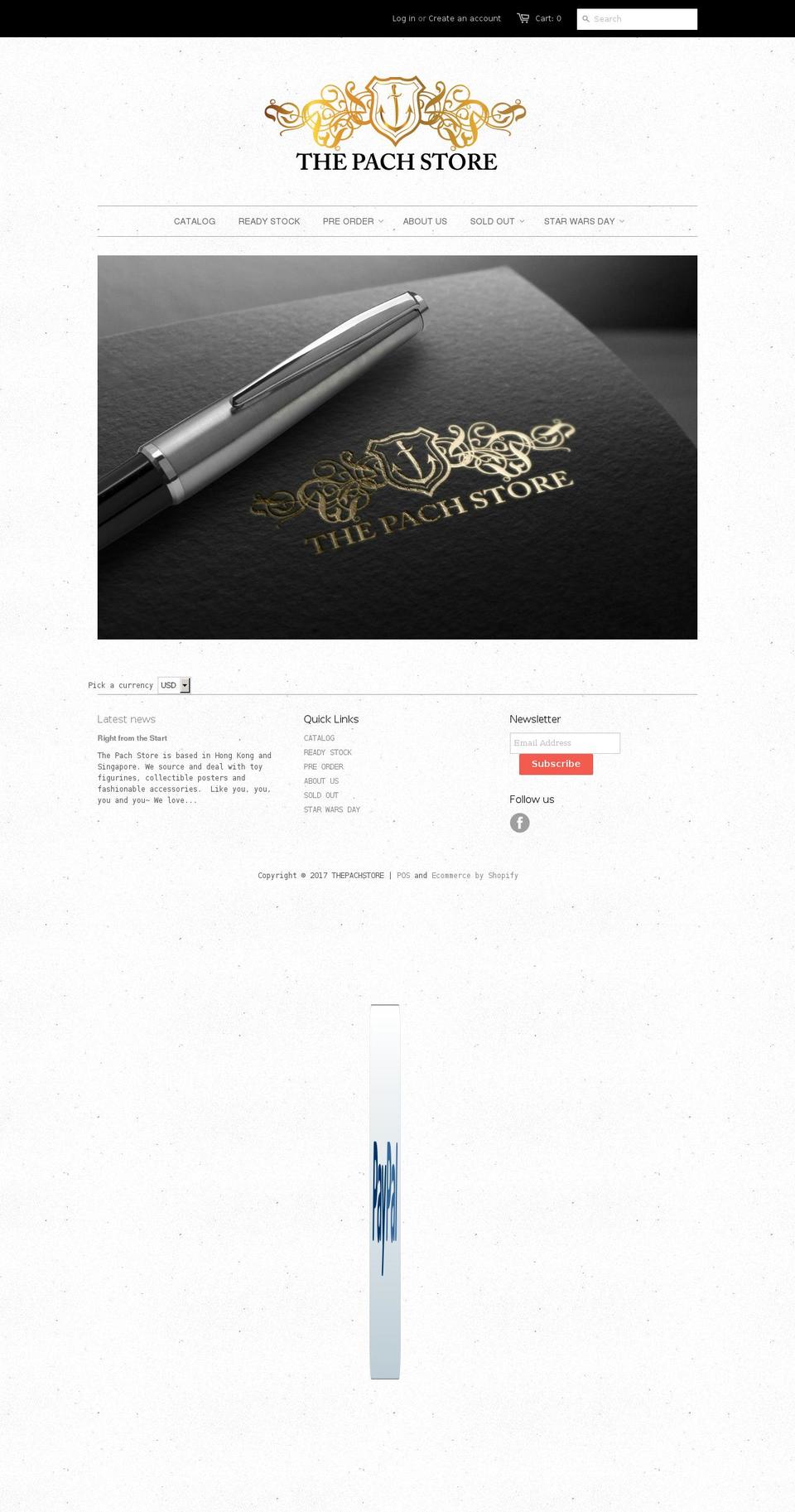 thepachstore.com shopify website screenshot