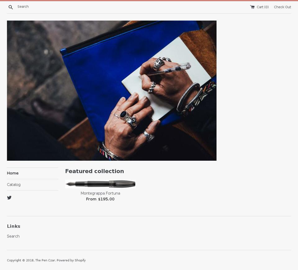 thepenczar.com — Shopify storefront screenshot
