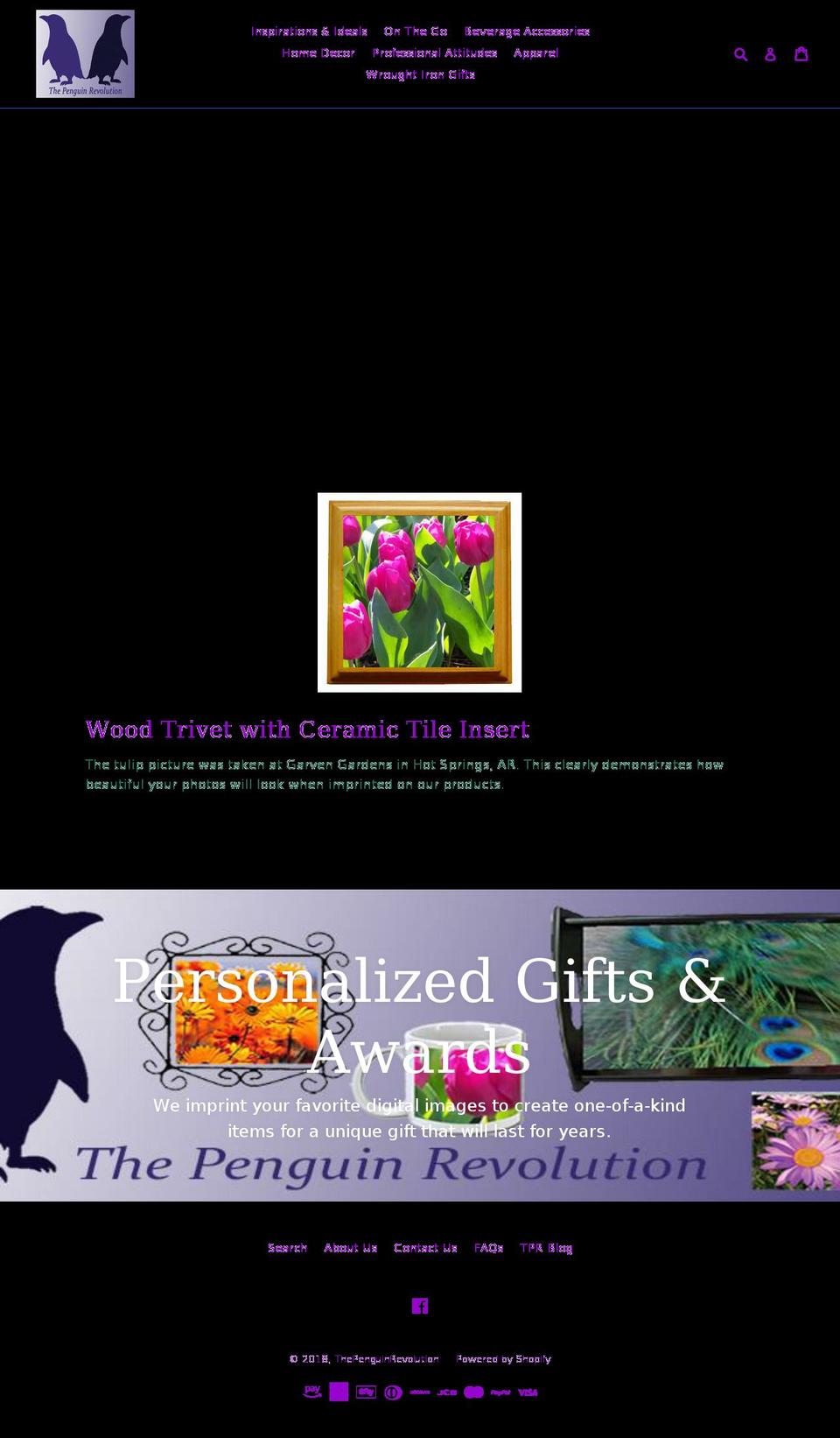 thepenguinrev.net shopify website screenshot