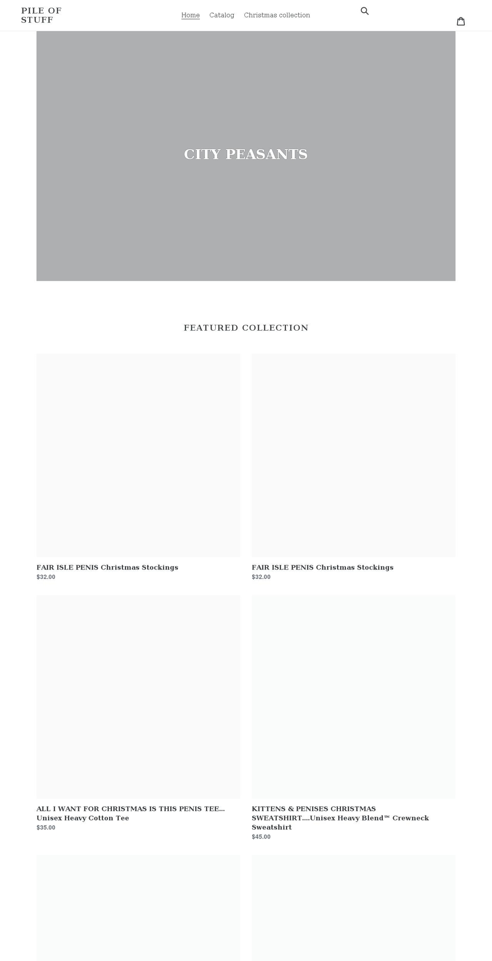 thepenisbrand.com shopify website screenshot