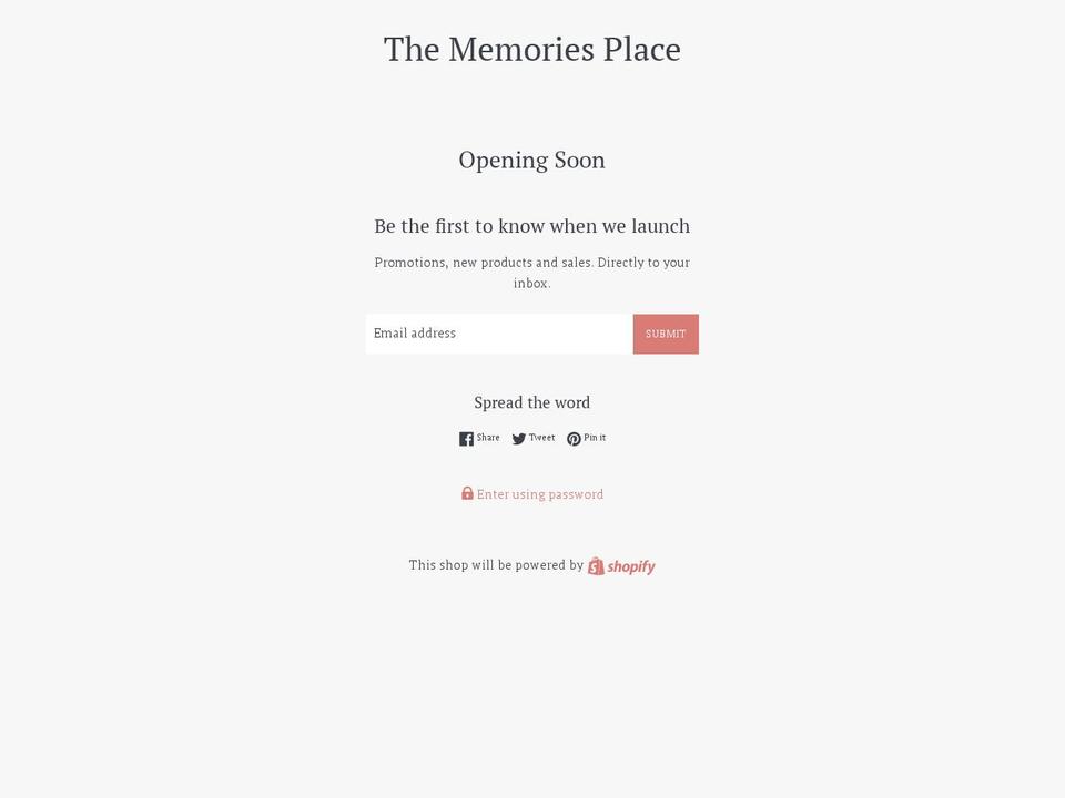 theperfectphotogift.com — Shopify storefront screenshot