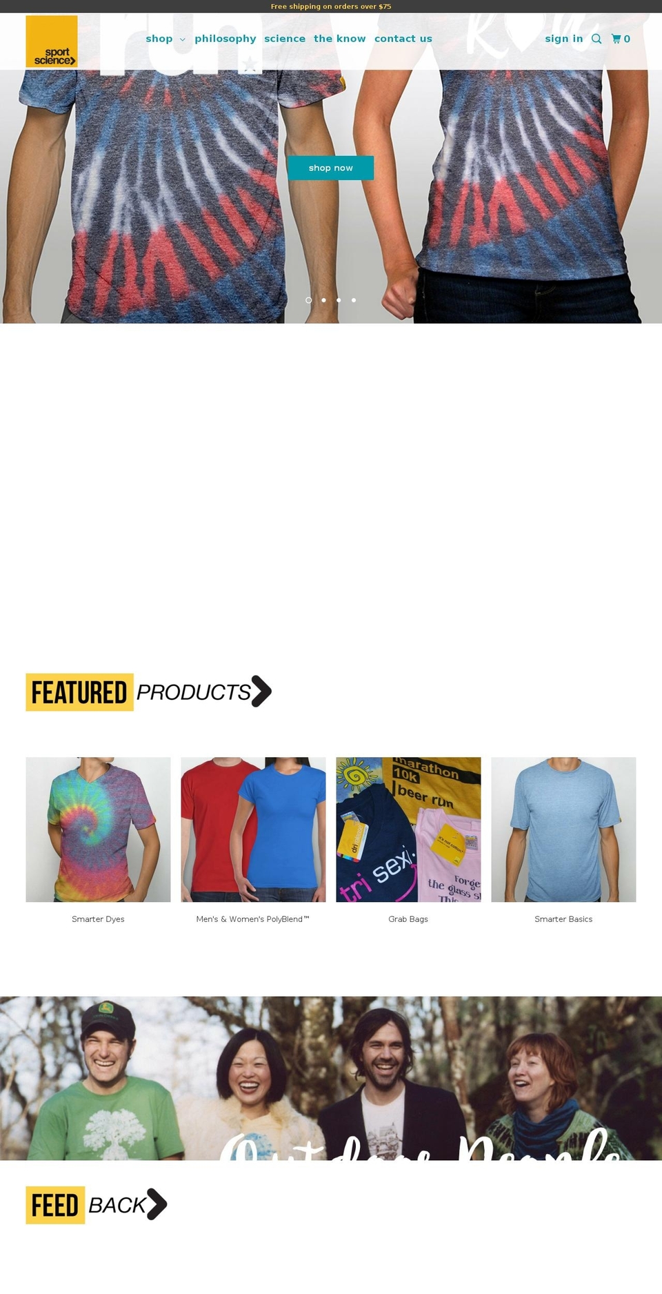 theperformancet-shirt.com — Shopify storefront screenshot
