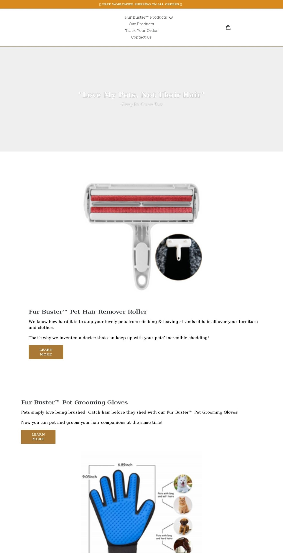thepetministry.com shopify website screenshot