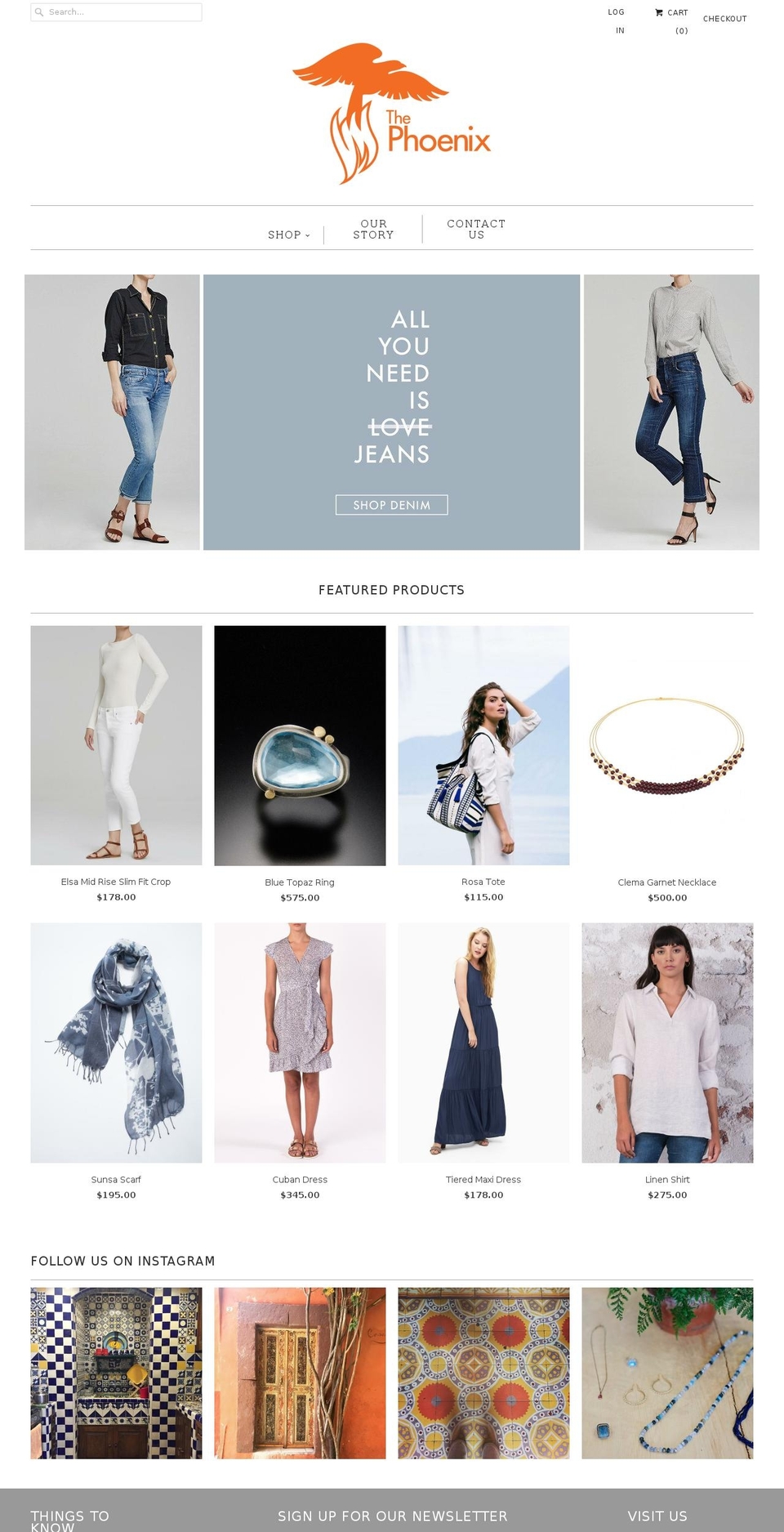 thephoenixdc.com shopify website screenshot