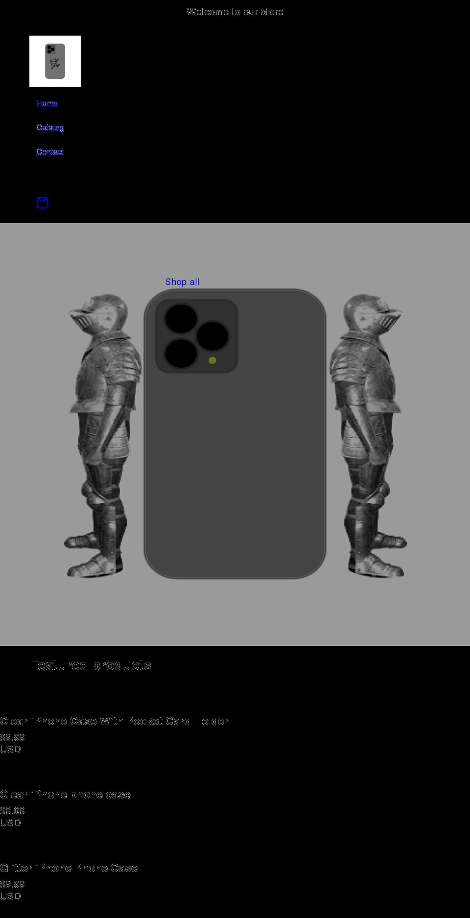 thephoneprotectors.com shopify website screenshot
