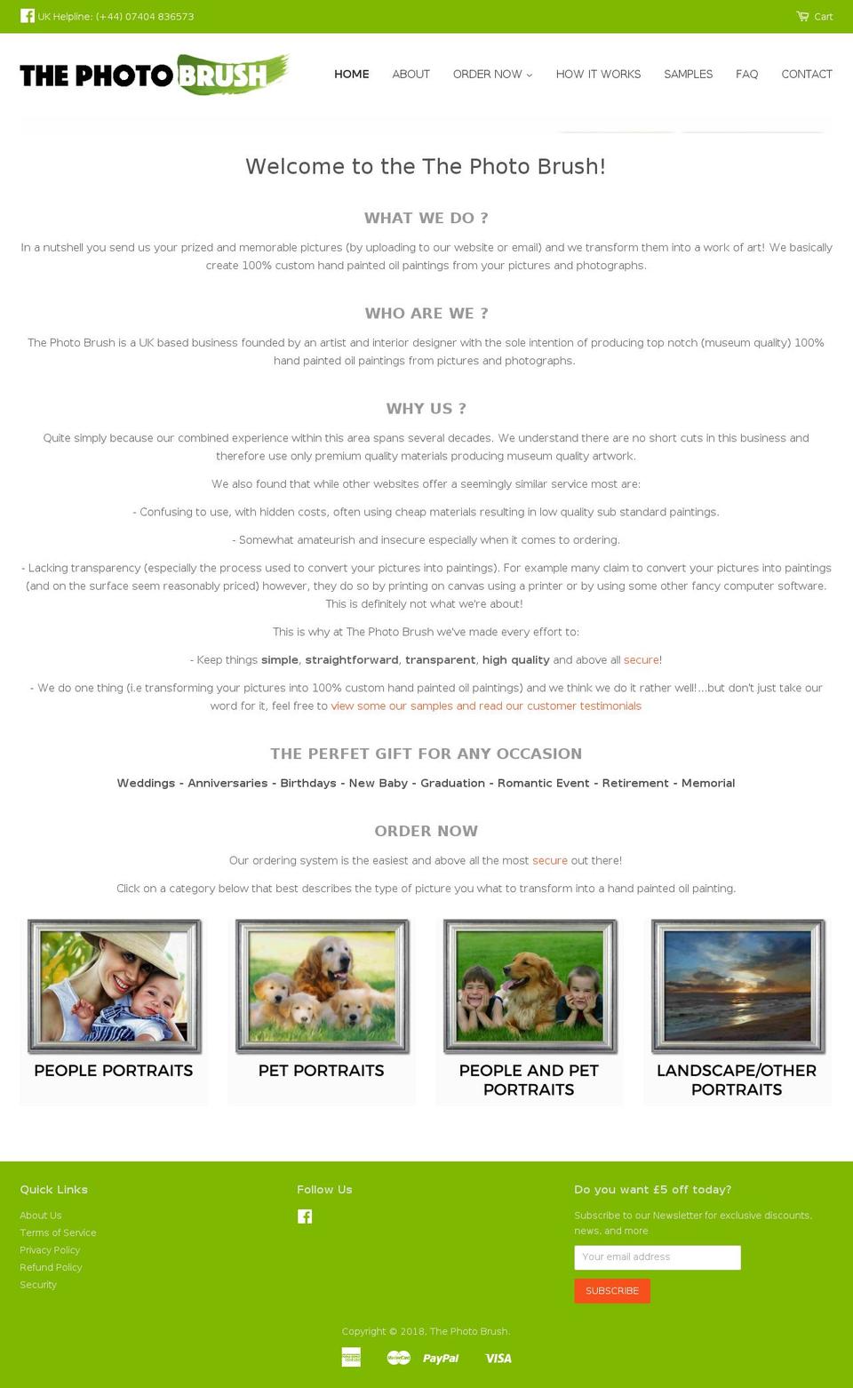thephotobrush.com-minimal (live) Shopify theme site example thephotobrush.com