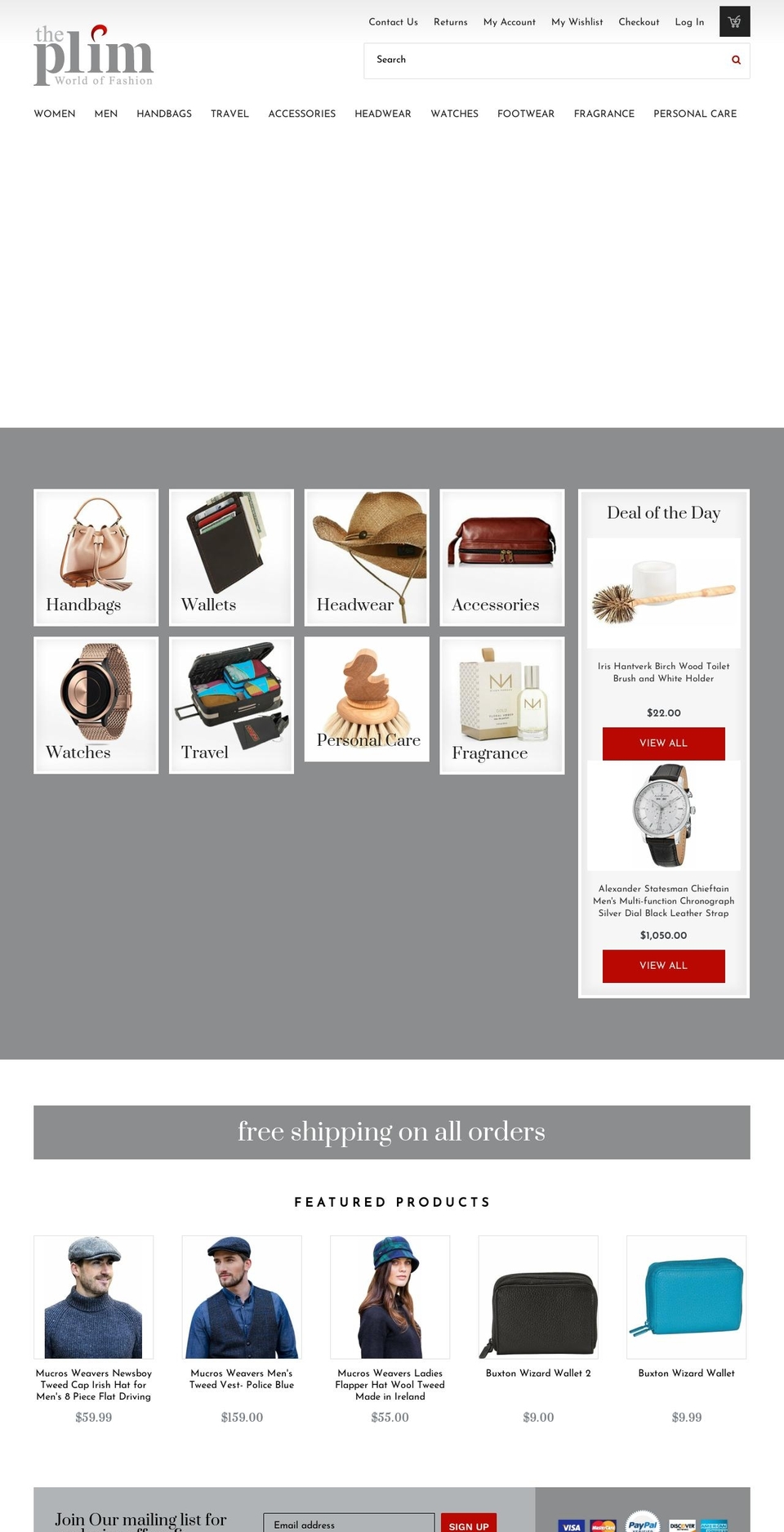 theplim.com — Shopify storefront screenshot