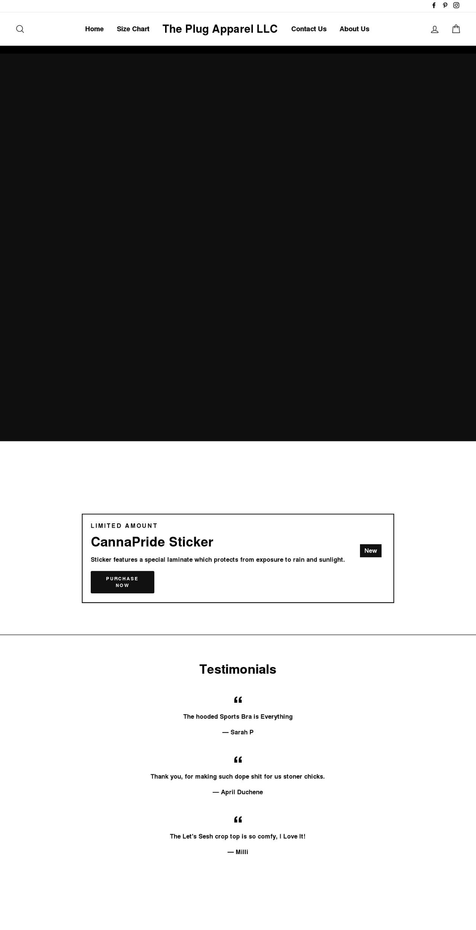theplugsd.com — Shopify storefront screenshot