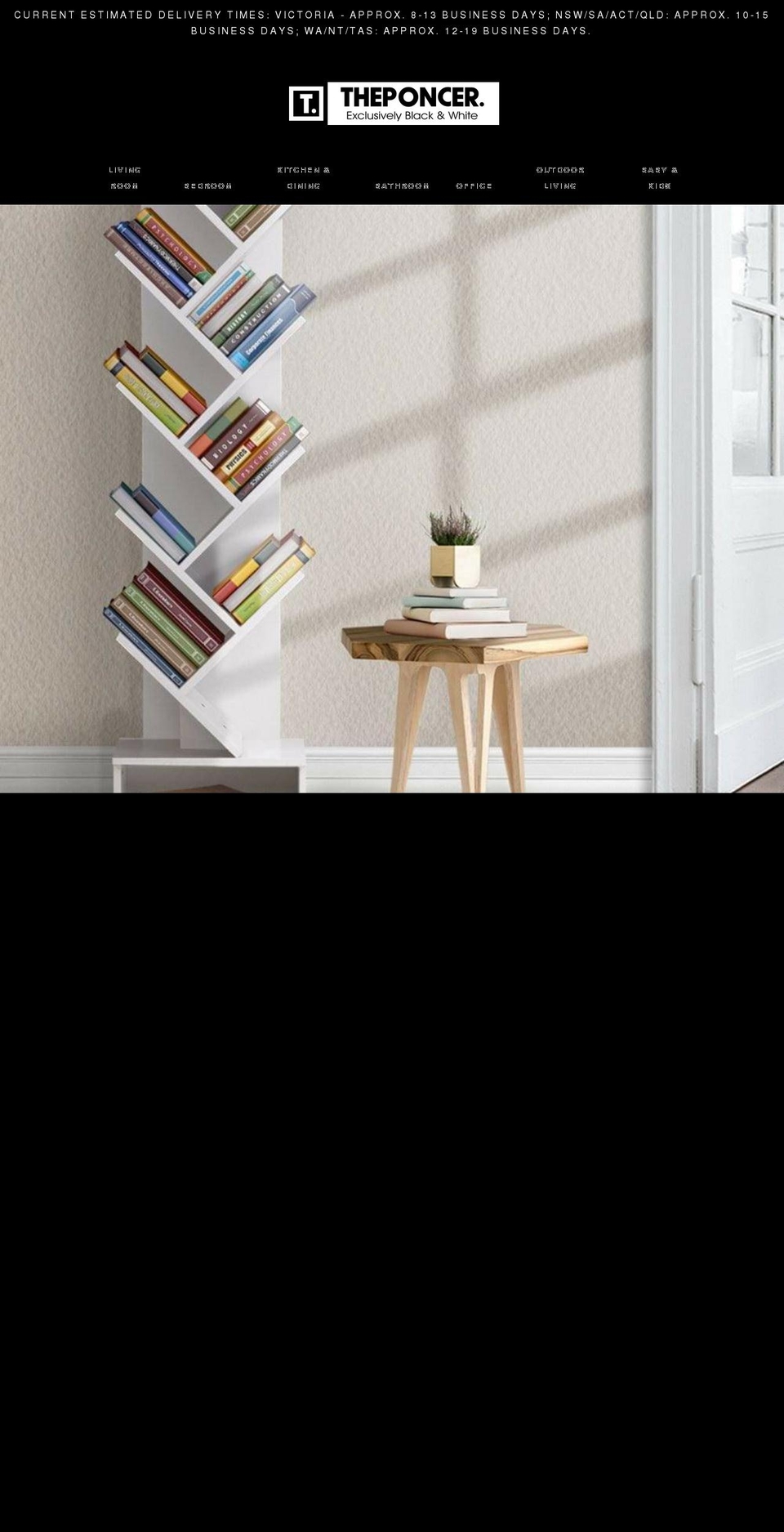 theponcer.com.au shopify website screenshot