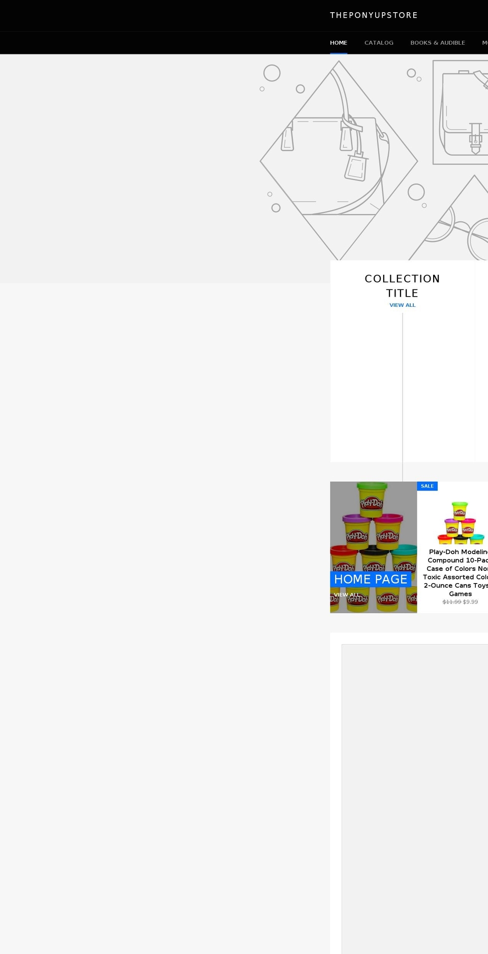 theponyupstore.com — Shopify storefront screenshot