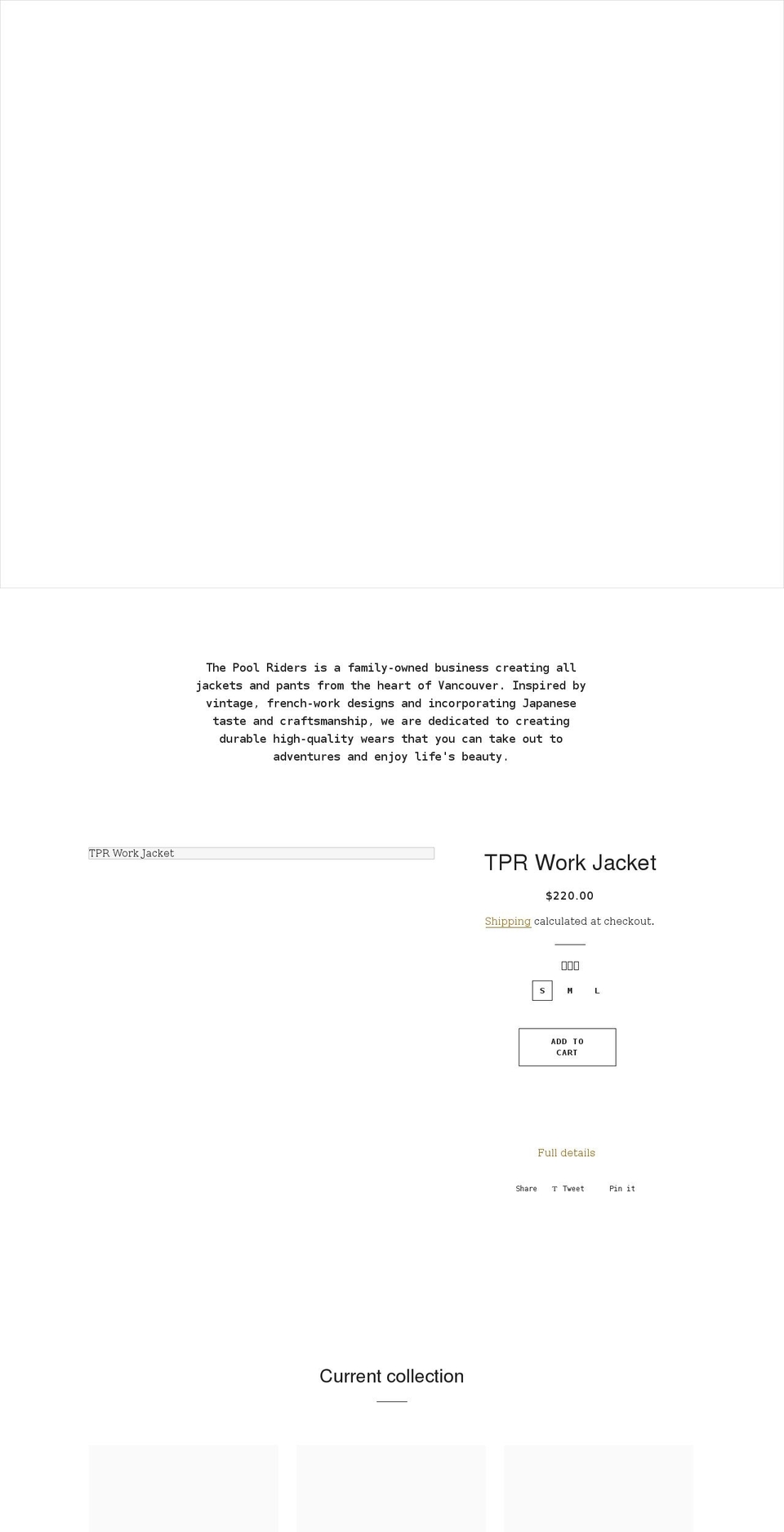 thepoolriders.ca shopify website screenshot