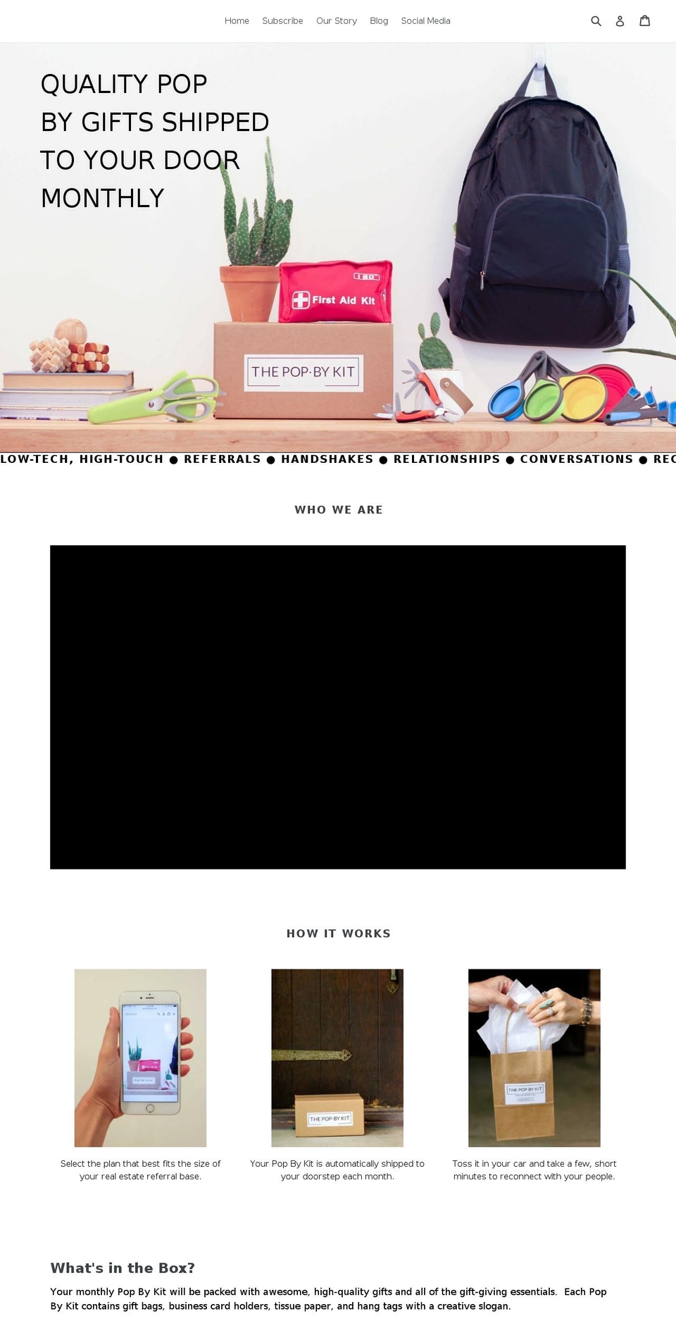 Copy of Debut Shopify theme site example thepopbykit.com
