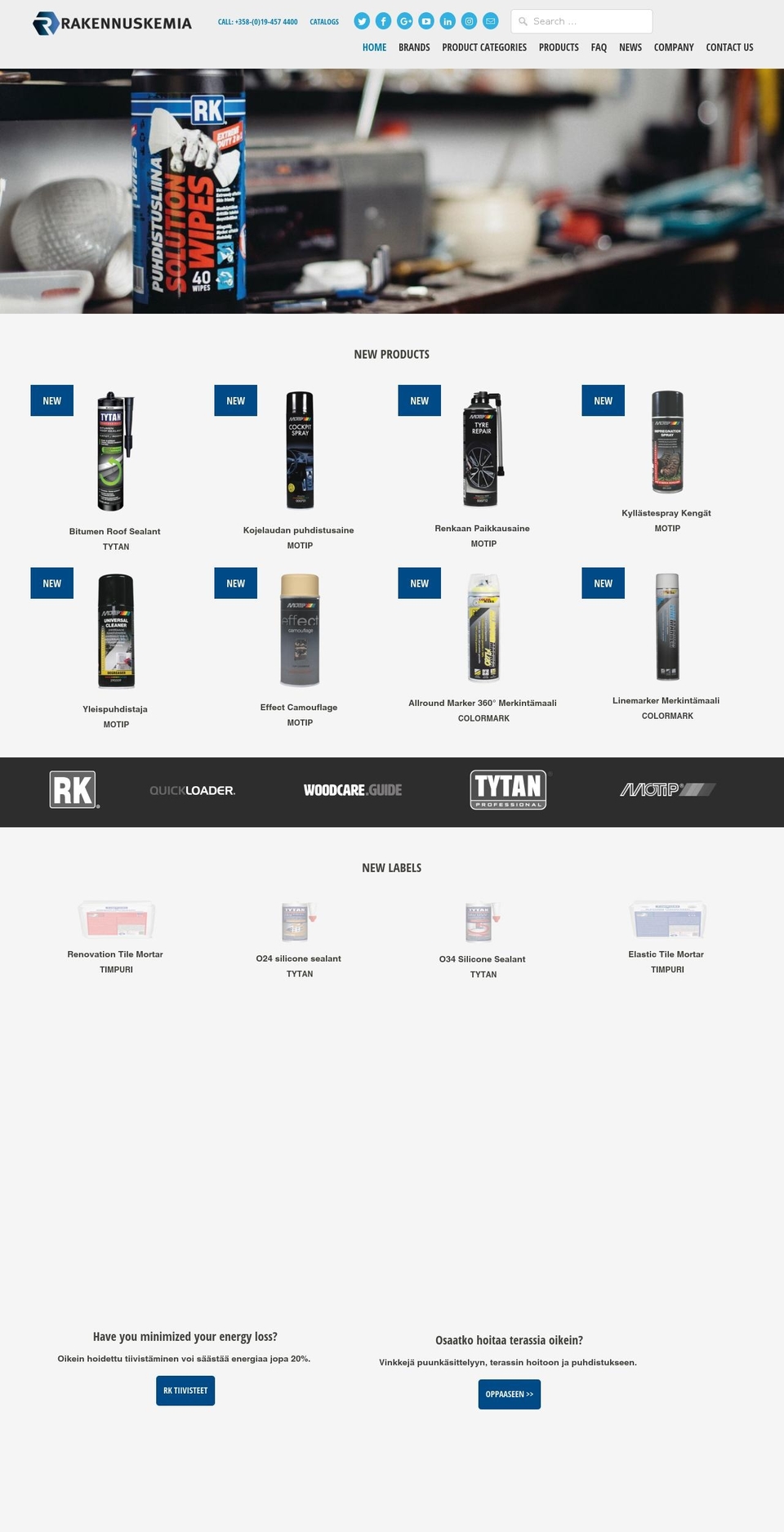 thepowertape.com — Shopify storefront screenshot