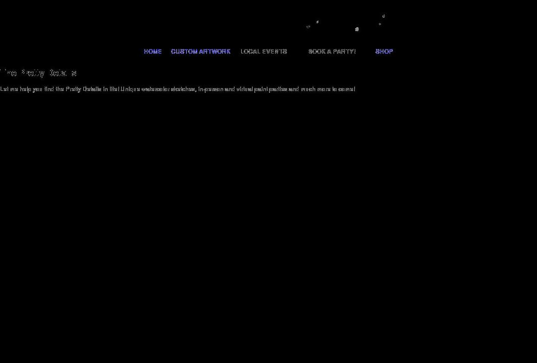 theprettydetails.com shopify website screenshot