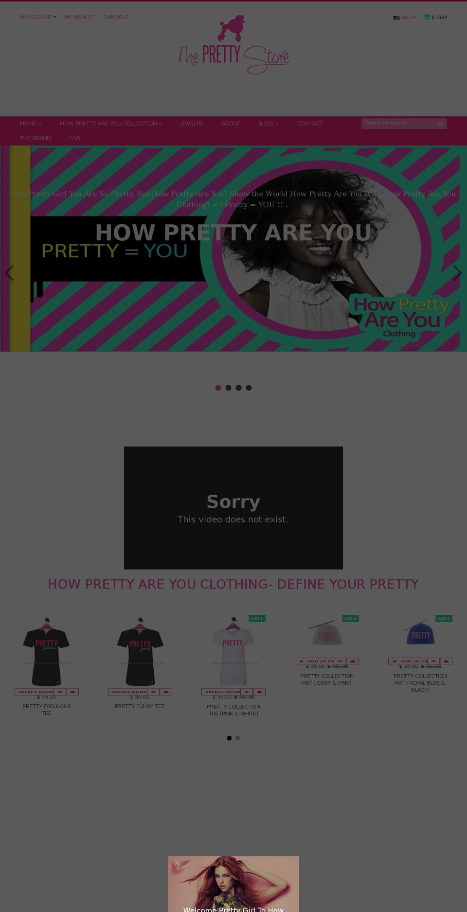 upload-me-velit-r19 Shopify theme site example theprettystores.com