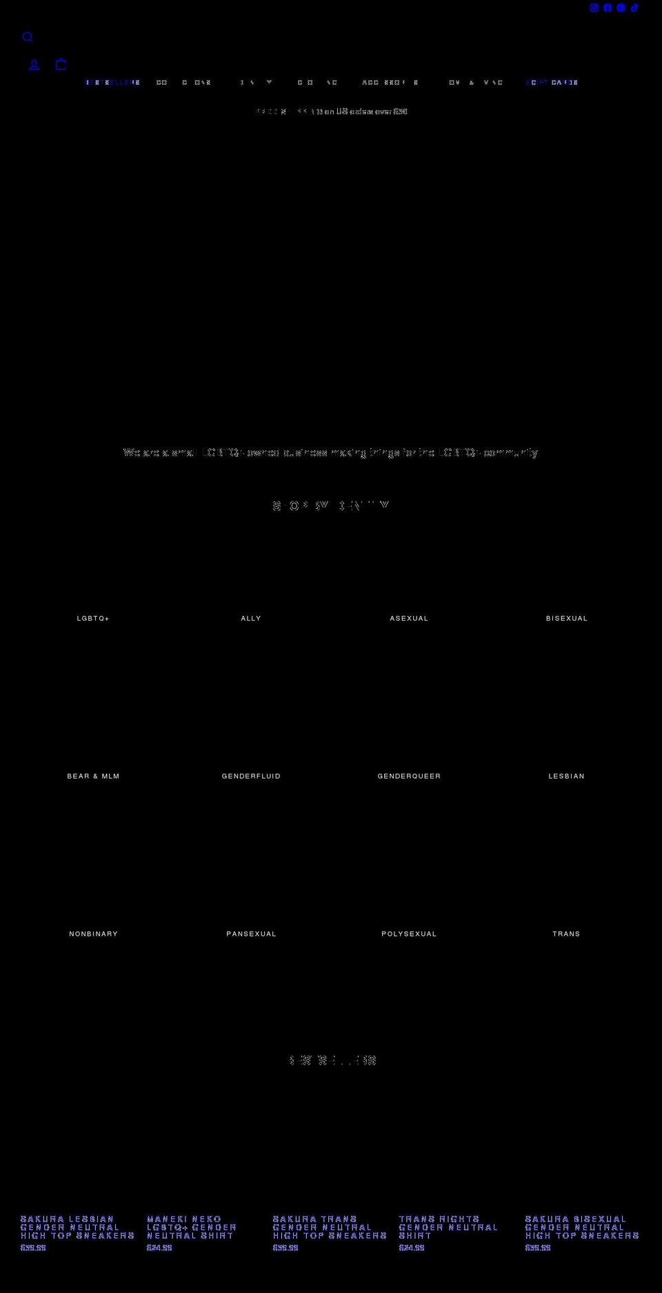 thepridestate.com shopify website screenshot