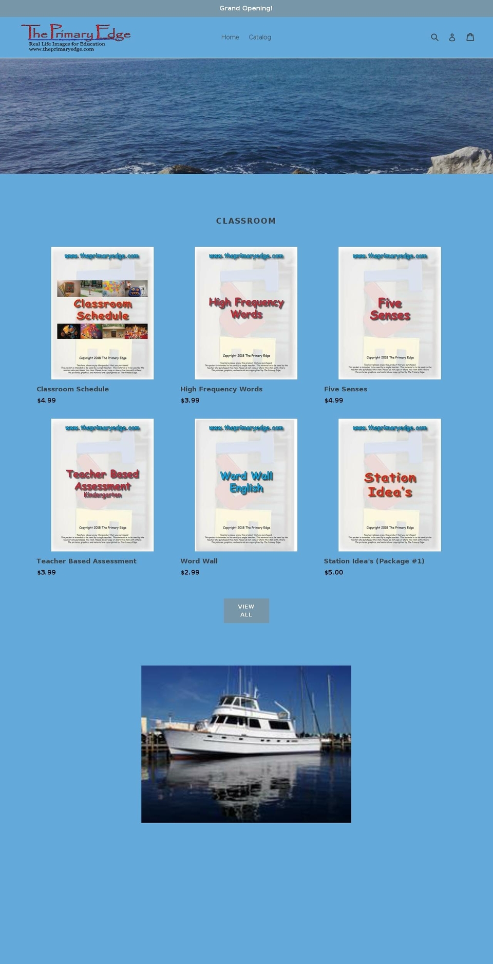 theprimaryedge.com — Shopify storefront screenshot