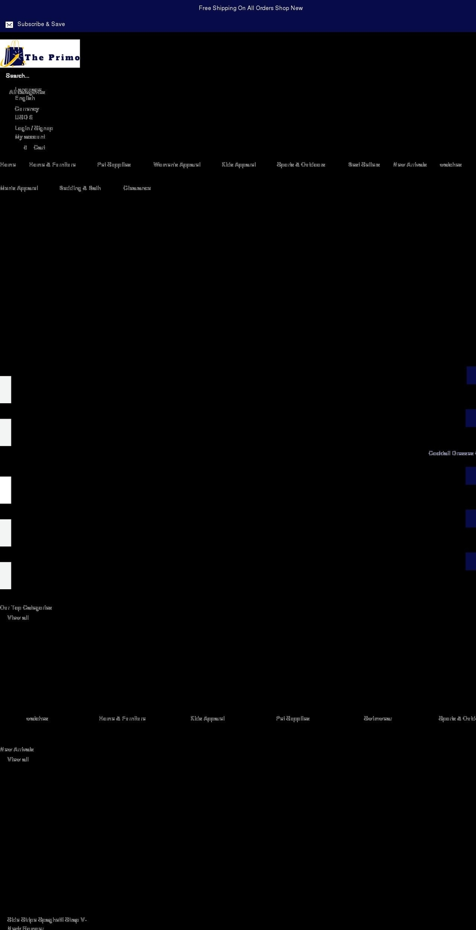 theprimoco.com shopify website screenshot