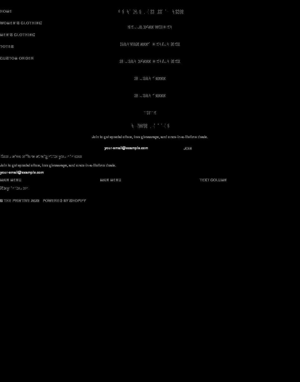 theprintive.com shopify website screenshot