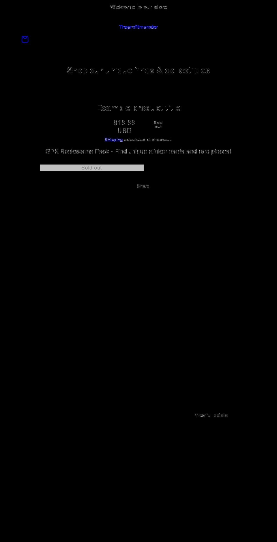theprofitmonster.com shopify website screenshot