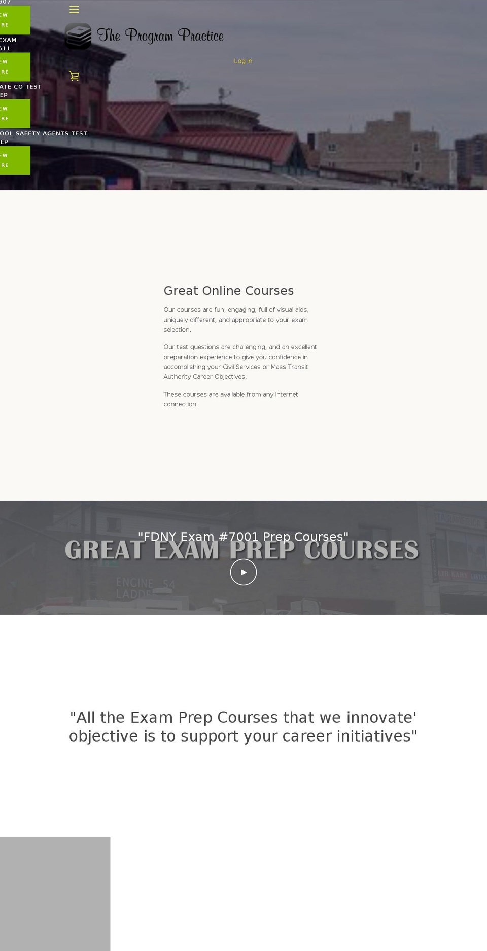 theprogrampractice.com — Shopify storefront screenshot