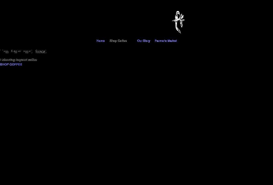 theprominentroast.com shopify website screenshot