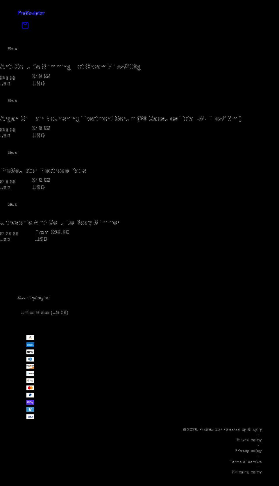 theprosculptor.com shopify website screenshot