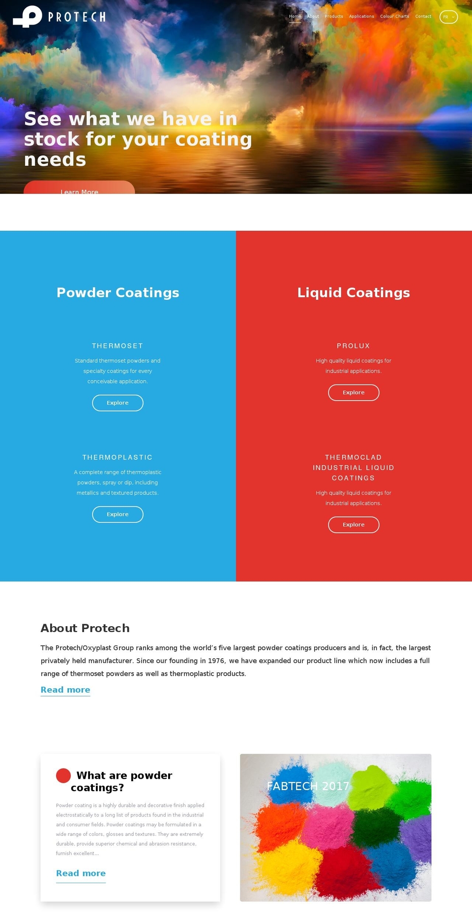 theprotechgroup.com — Shopify storefront screenshot