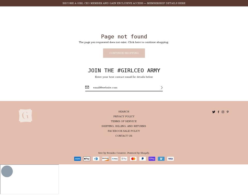thepurgechallenge.com — Shopify storefront screenshot