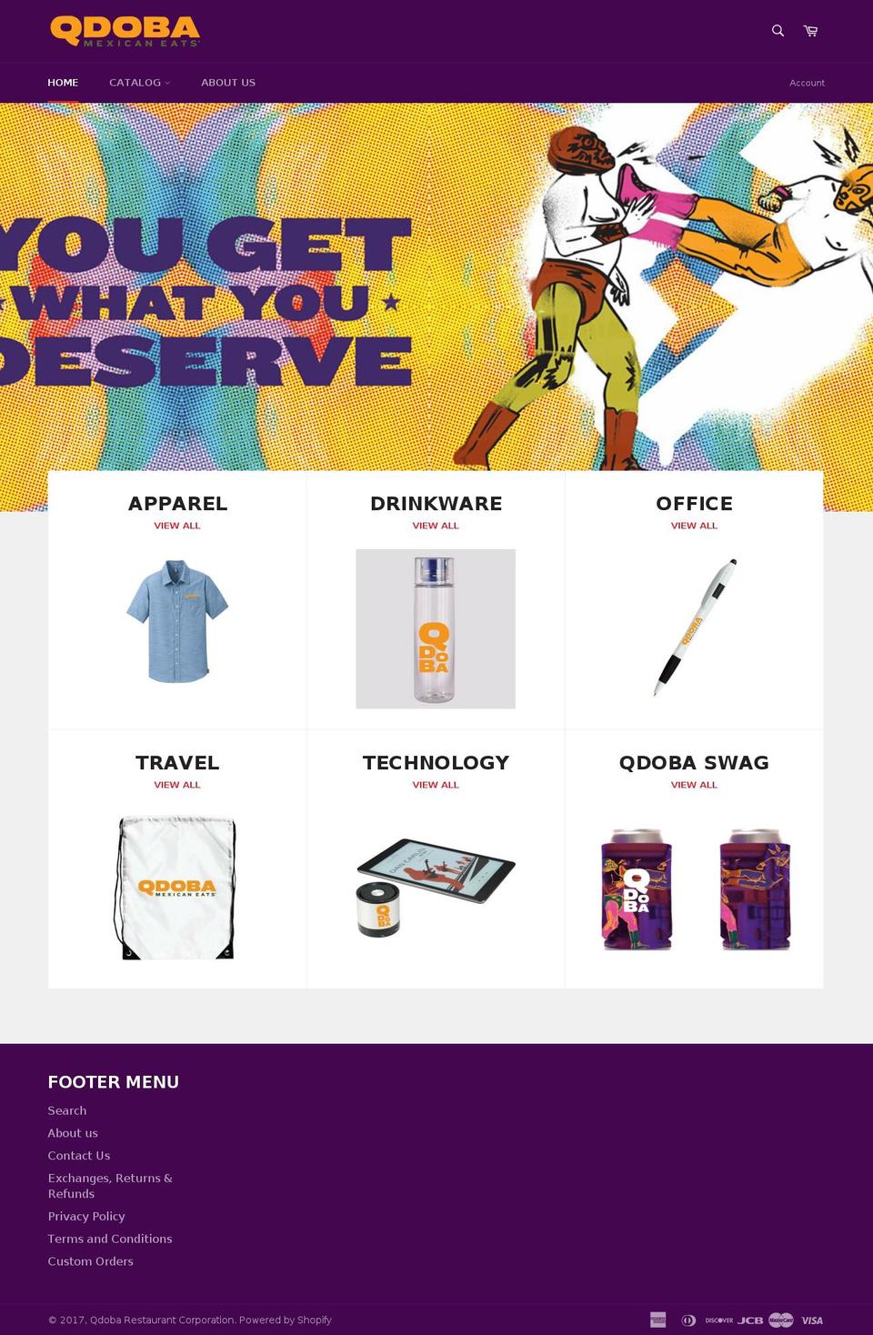 theqdobashop.com shopify website screenshot