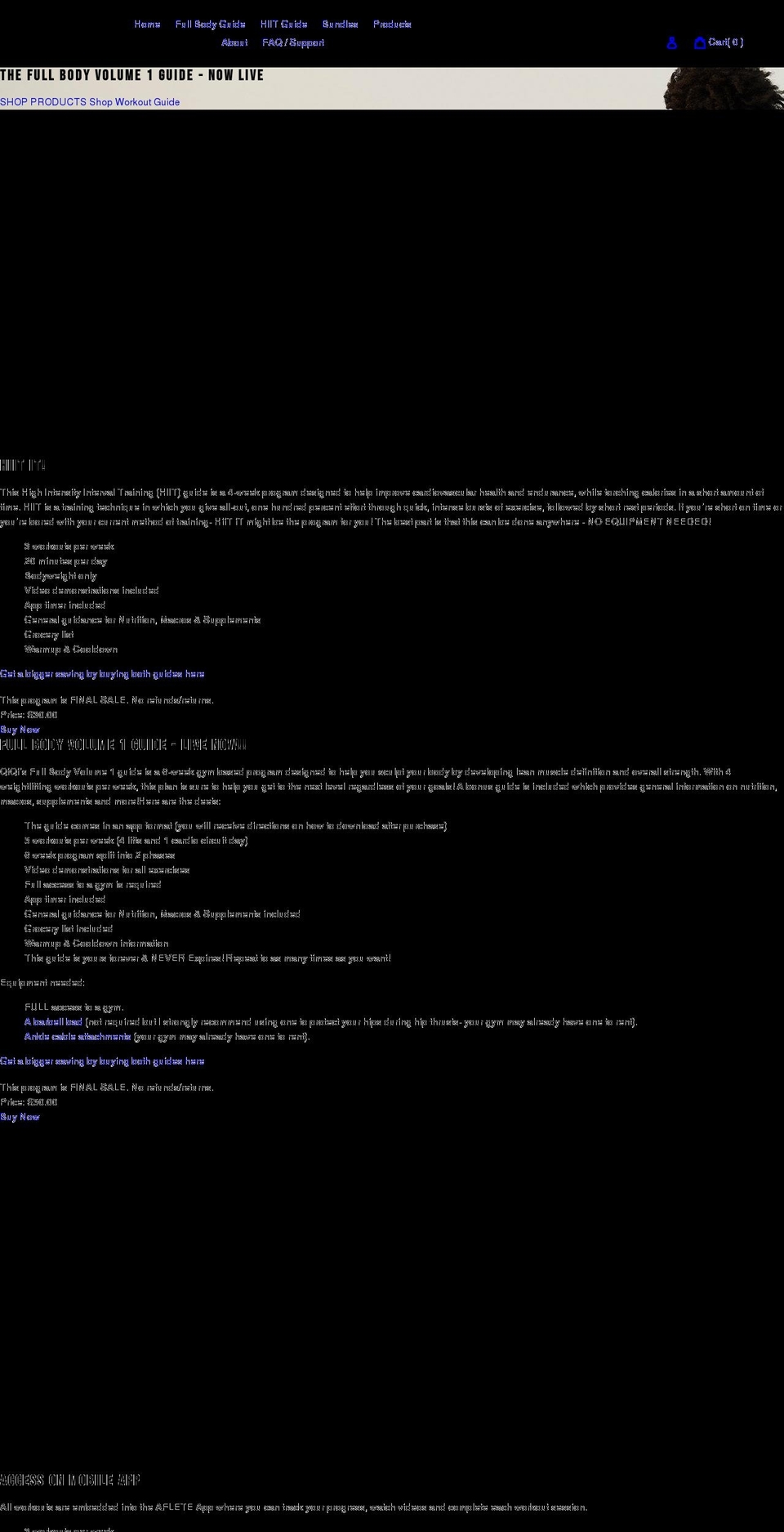 theqiitofitness.com shopify website screenshot