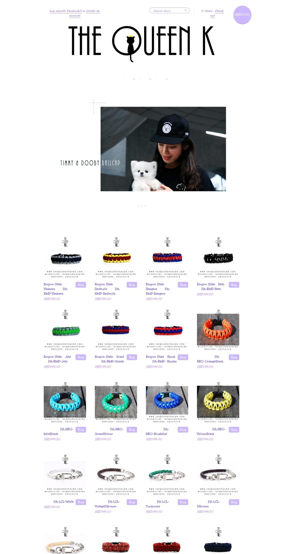 Desktop Theme Shopify theme site example thequeenkfashion.com