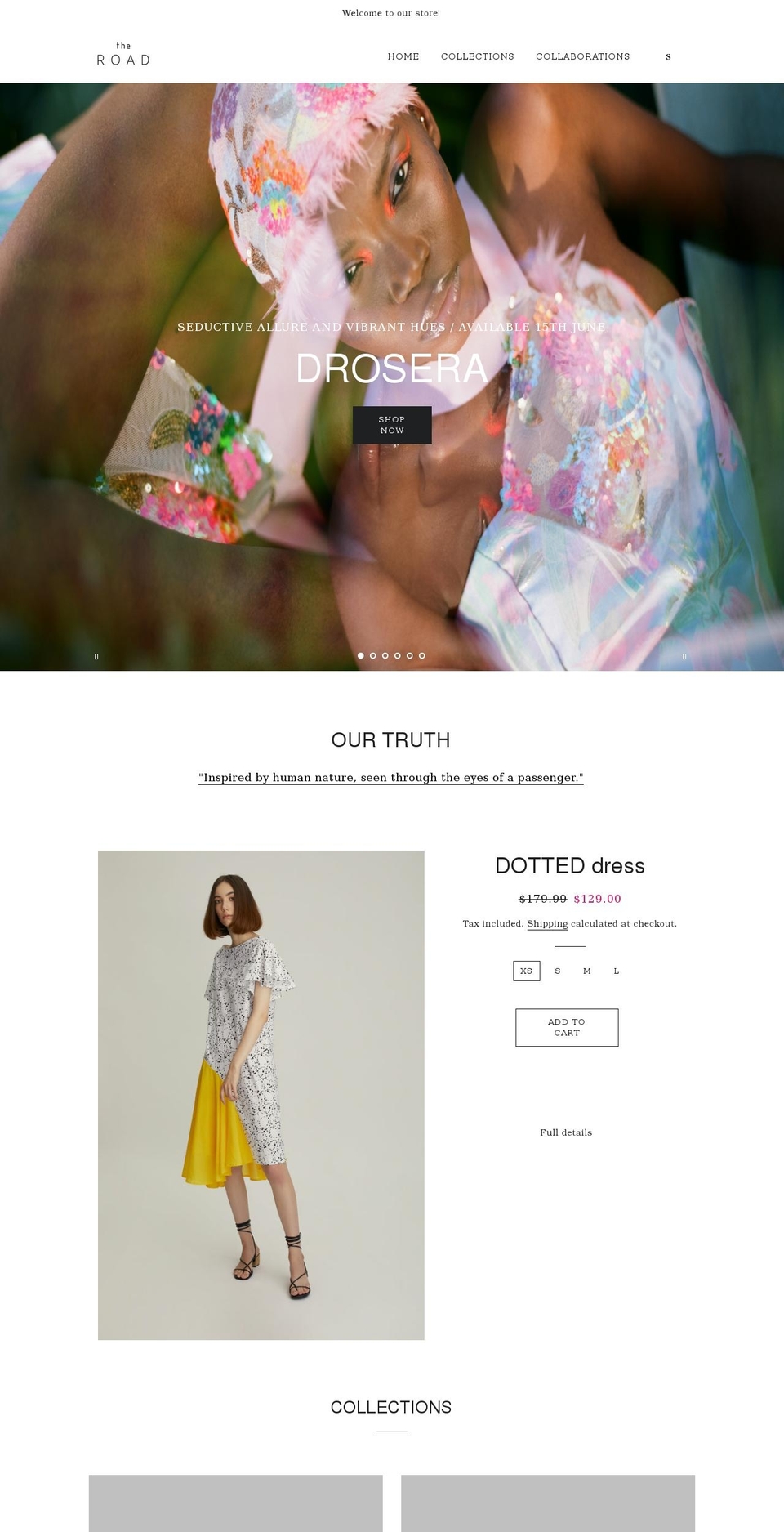 thequeensroad.com shopify website screenshot