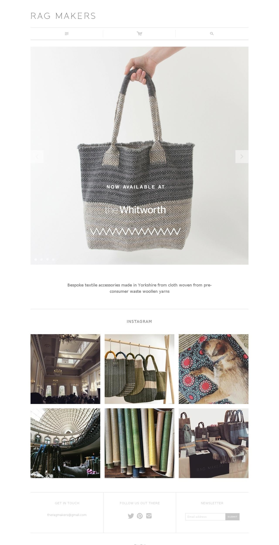 theragmakers.com shopify website screenshot