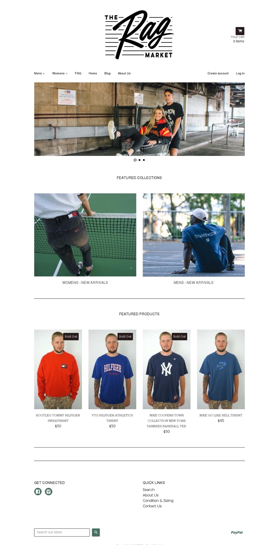 theragmarket.com shopify website screenshot