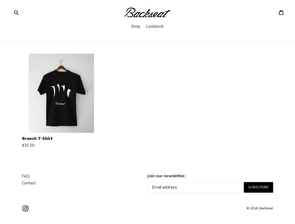 therainriver.com — Shopify storefront screenshot
