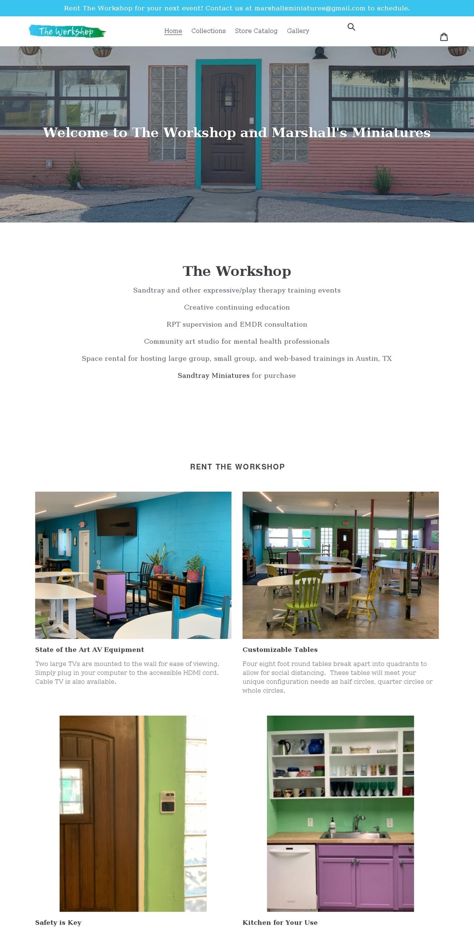 therapistsworkshop.com shopify website screenshot